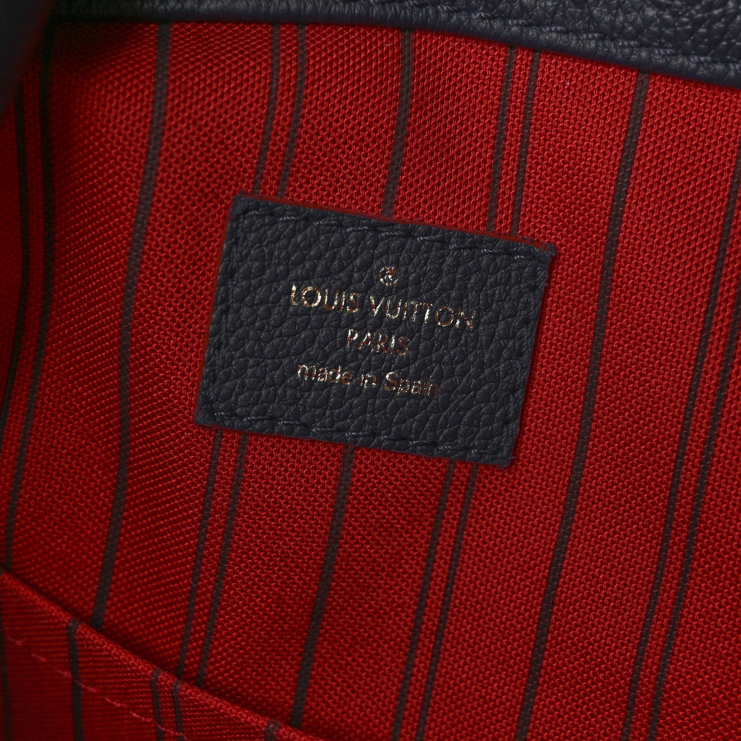 Empreinte Artsy MM Marine Rouge