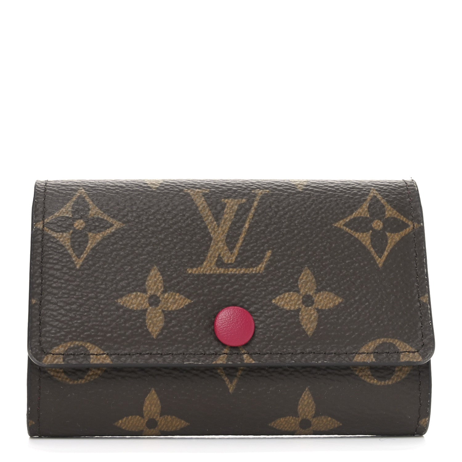 Monogram 6 Key Multicles Holder Fuchsia