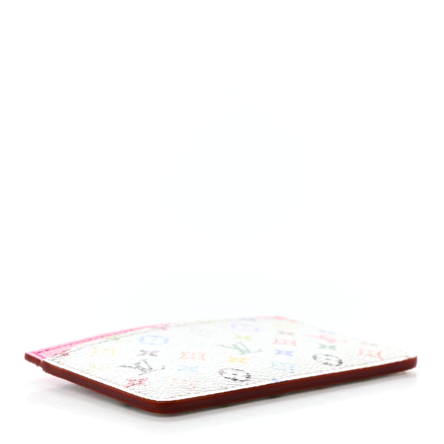 LV X TM Monogram Multicolor Card Holder Kawaii Pink