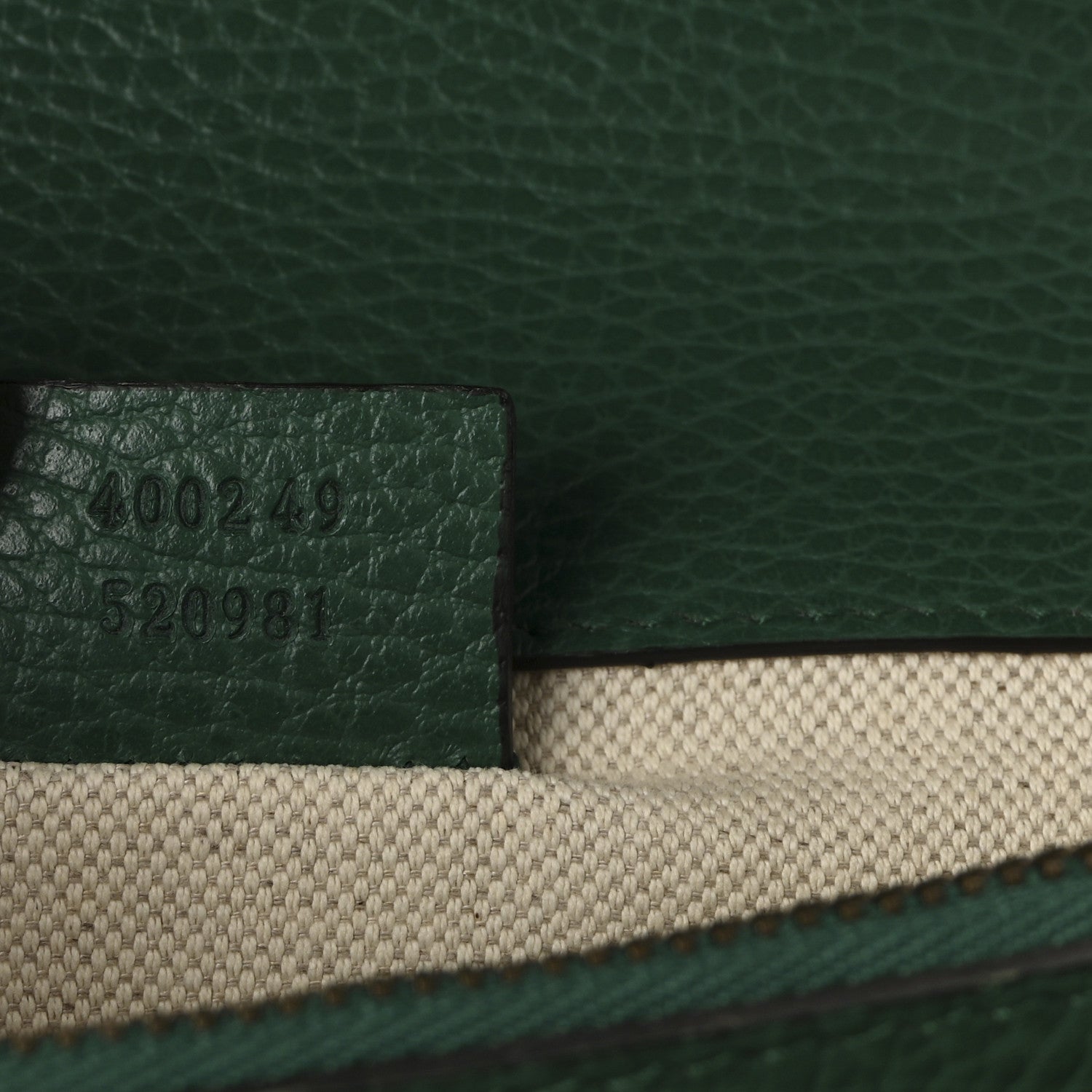 Pebbled Calfskin Small Dionysus Shoulder Bag Emerald