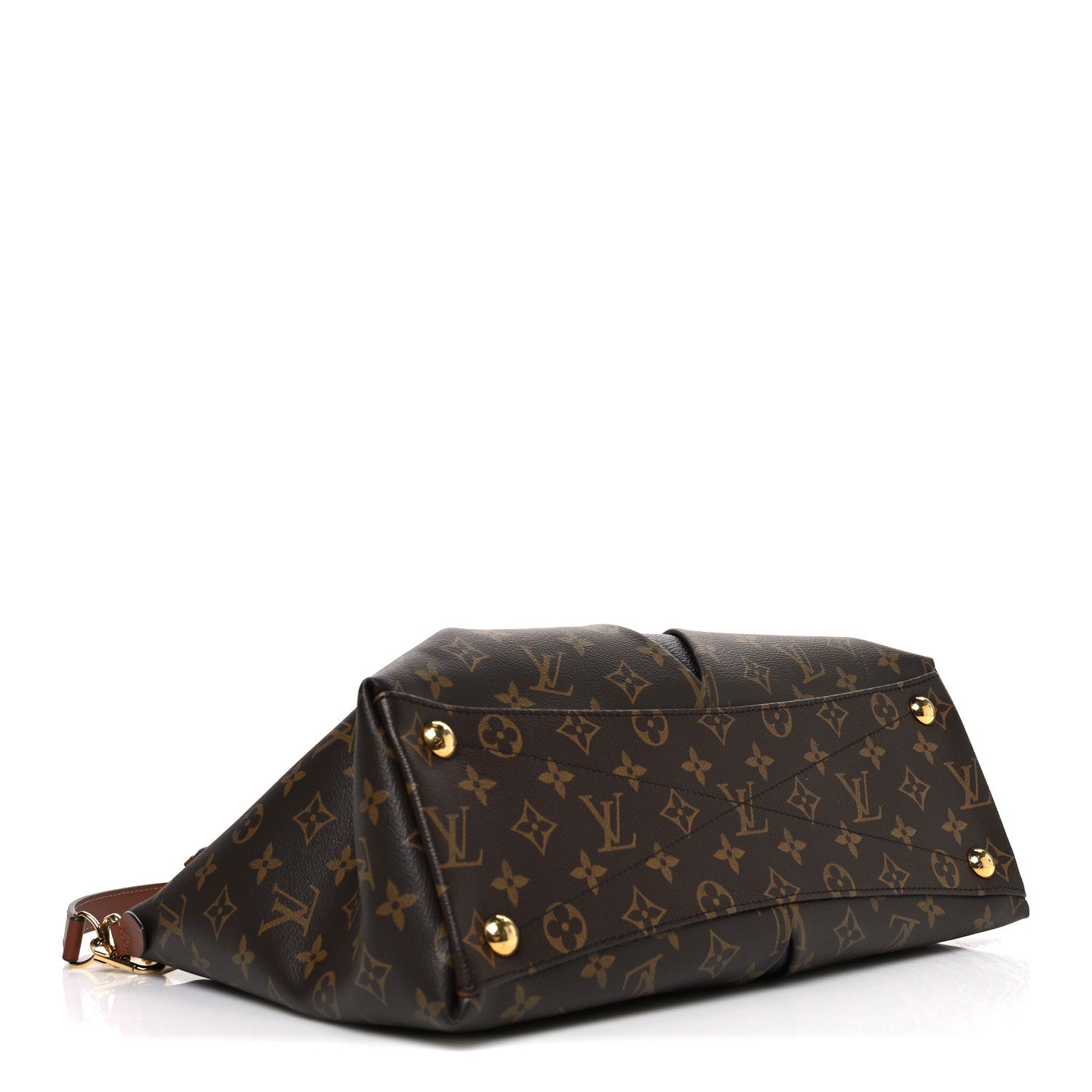 Monogram V Tote MM Black