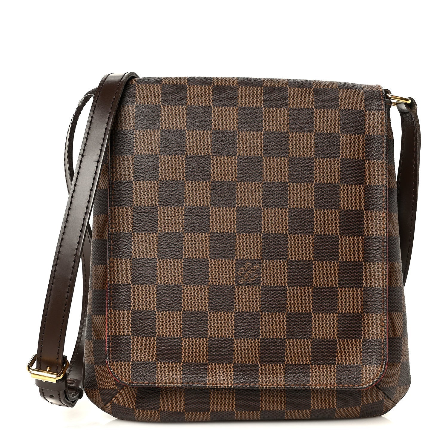 Damier Ebene Musette Salsa Long Strap