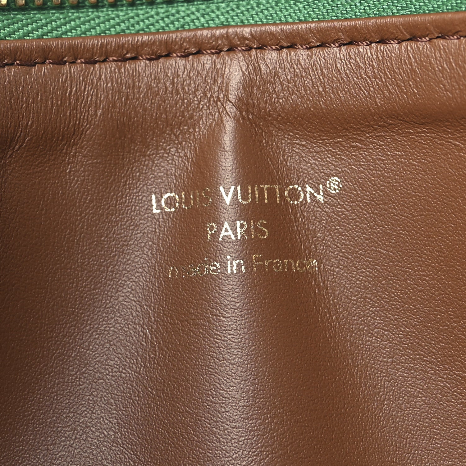 Calfskin Monogram Speedy P9 Bandouliere 50 Pochette Green