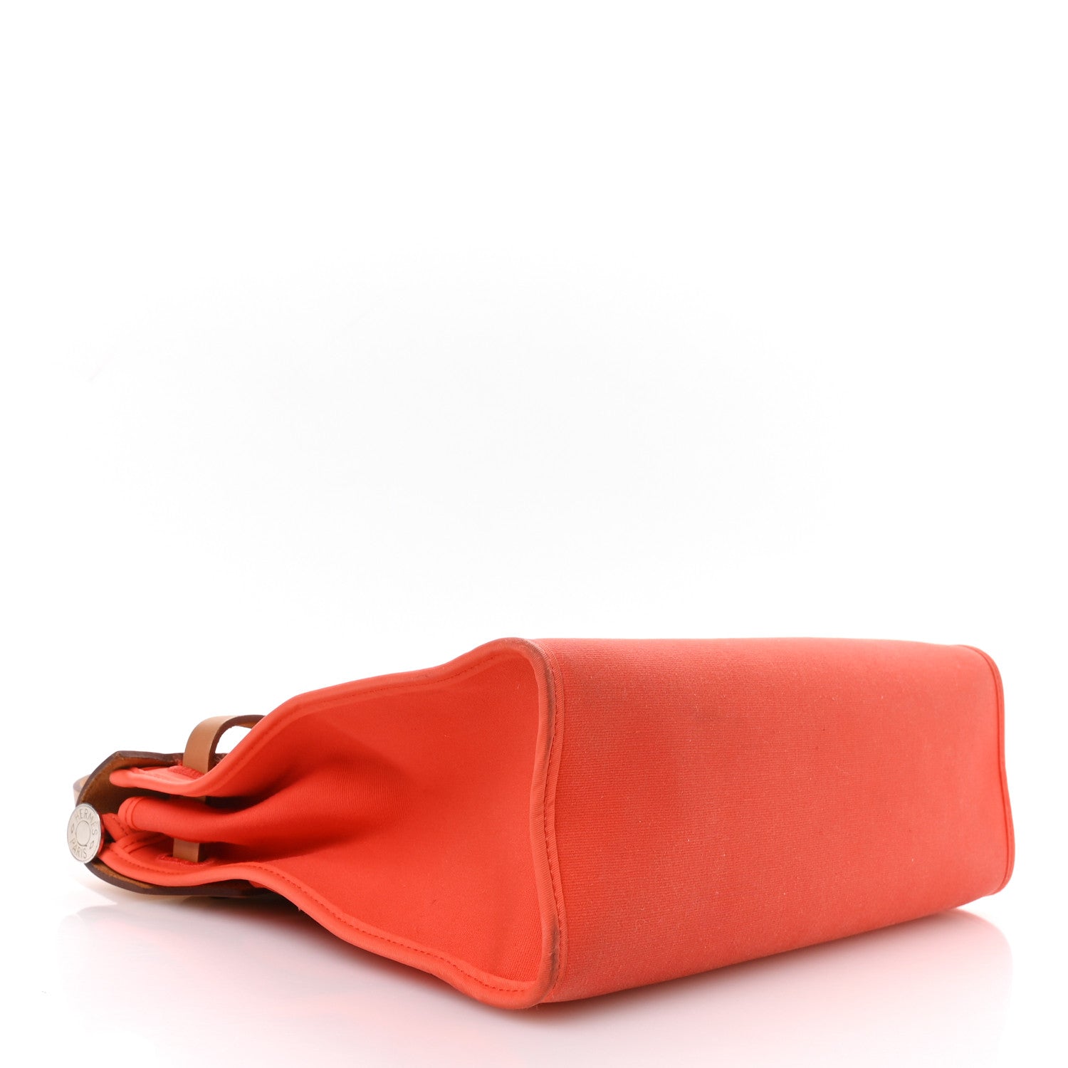 Vache Hunter Toile Herbag Zip 31 PM Capucine Fauve