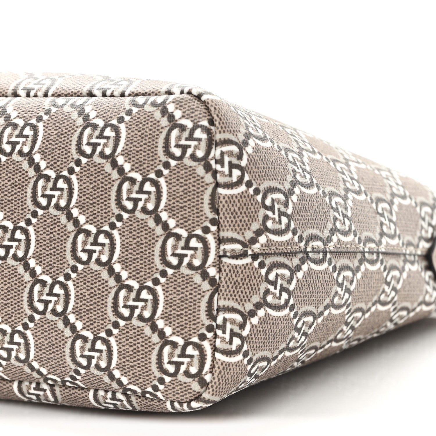 GG Shadow Monogram Super Mini Ophidia Shoulder Bag Taupe