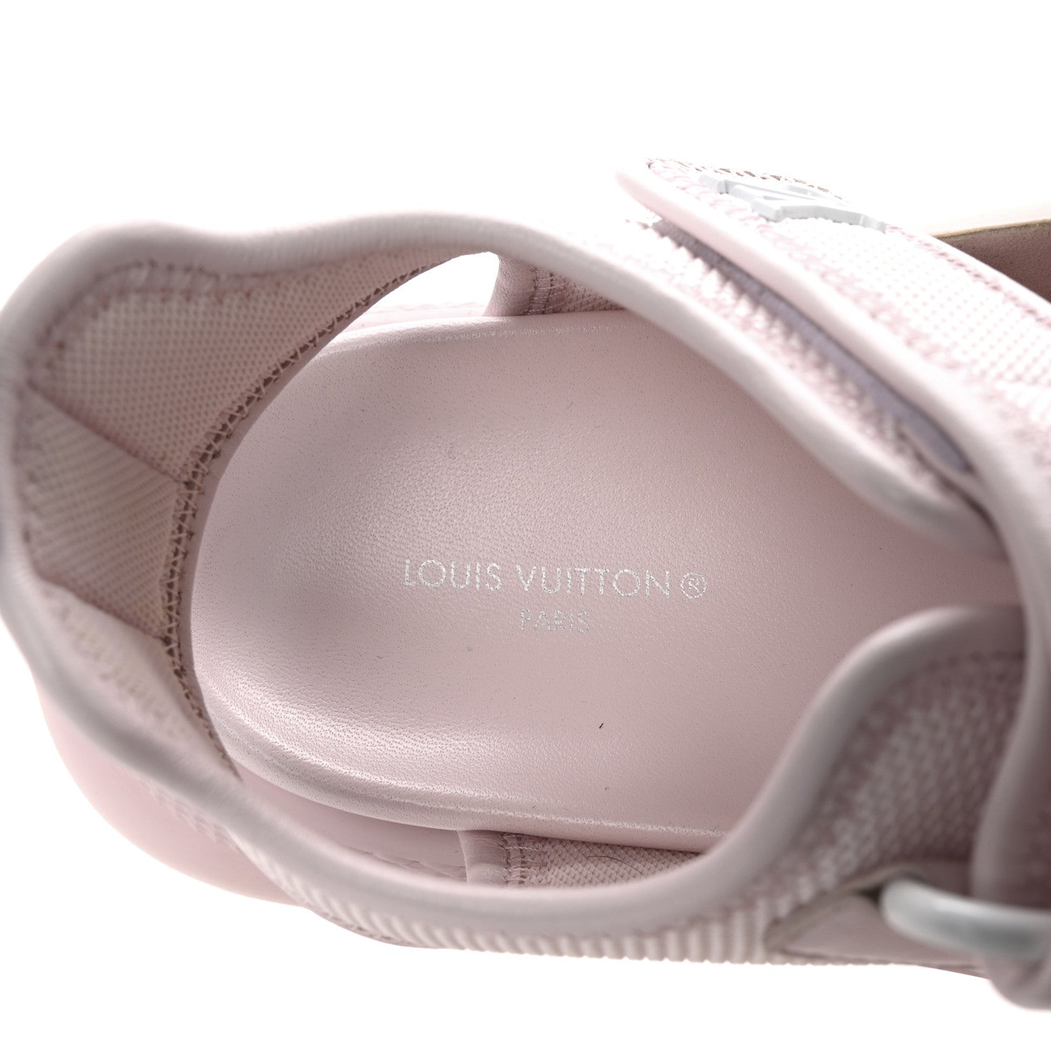 Calfskin Canvas LV Archlight Sandal 36 Pink