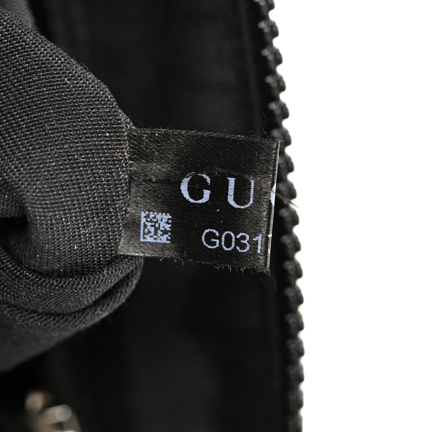 Nylon Monogram Mini Flat Messenger Bag Black