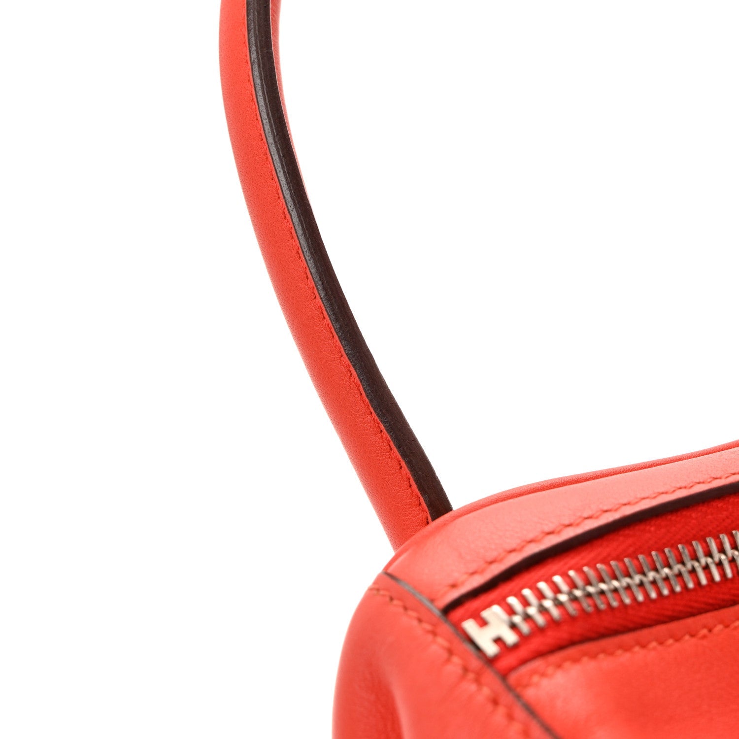 Swift Epsom Lindy 30 Tressage De Cuir Rouge De Coeur Bleu Du Nord Rouge H