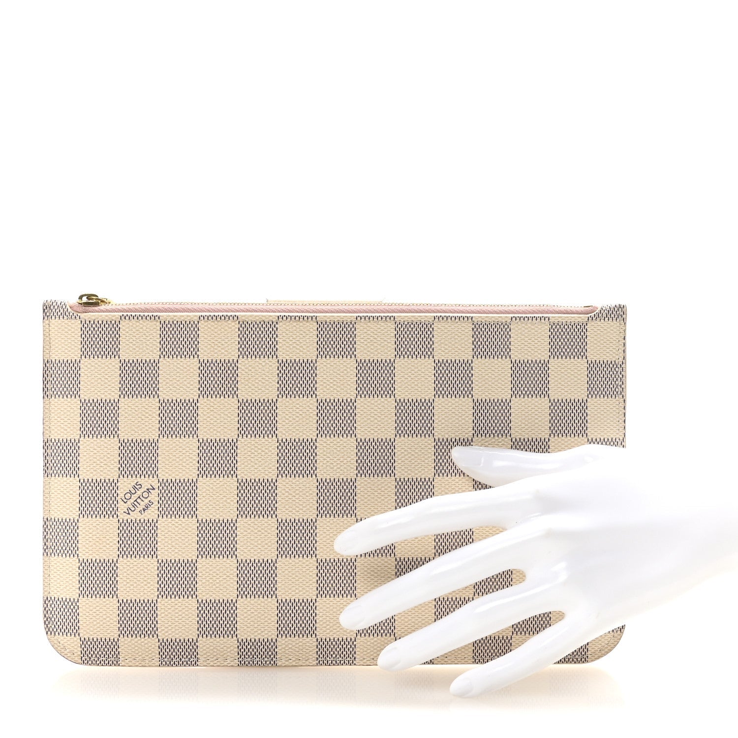 Damier Azur Neverfull MM GM Pochette Rose Ballerine