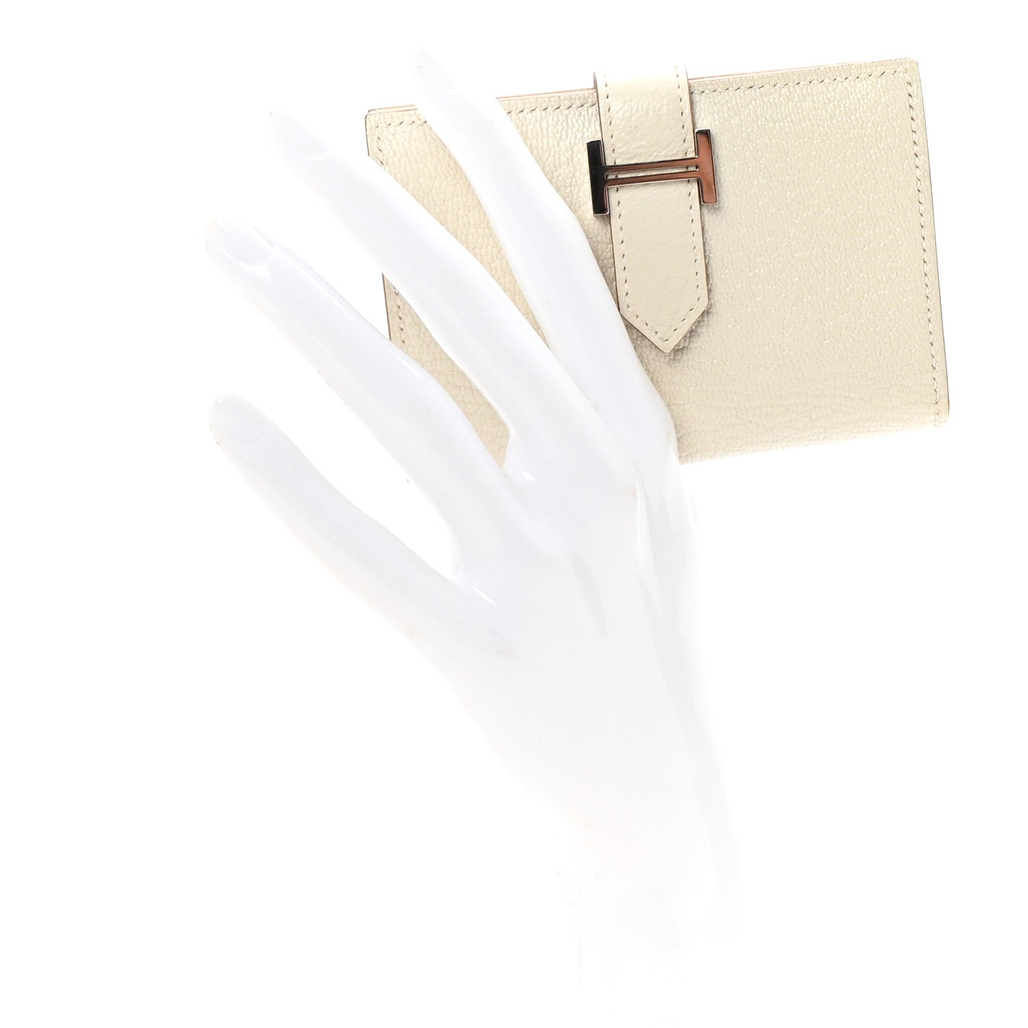 Chevre Mysore Bearn Card Holder Wallet Mushroom