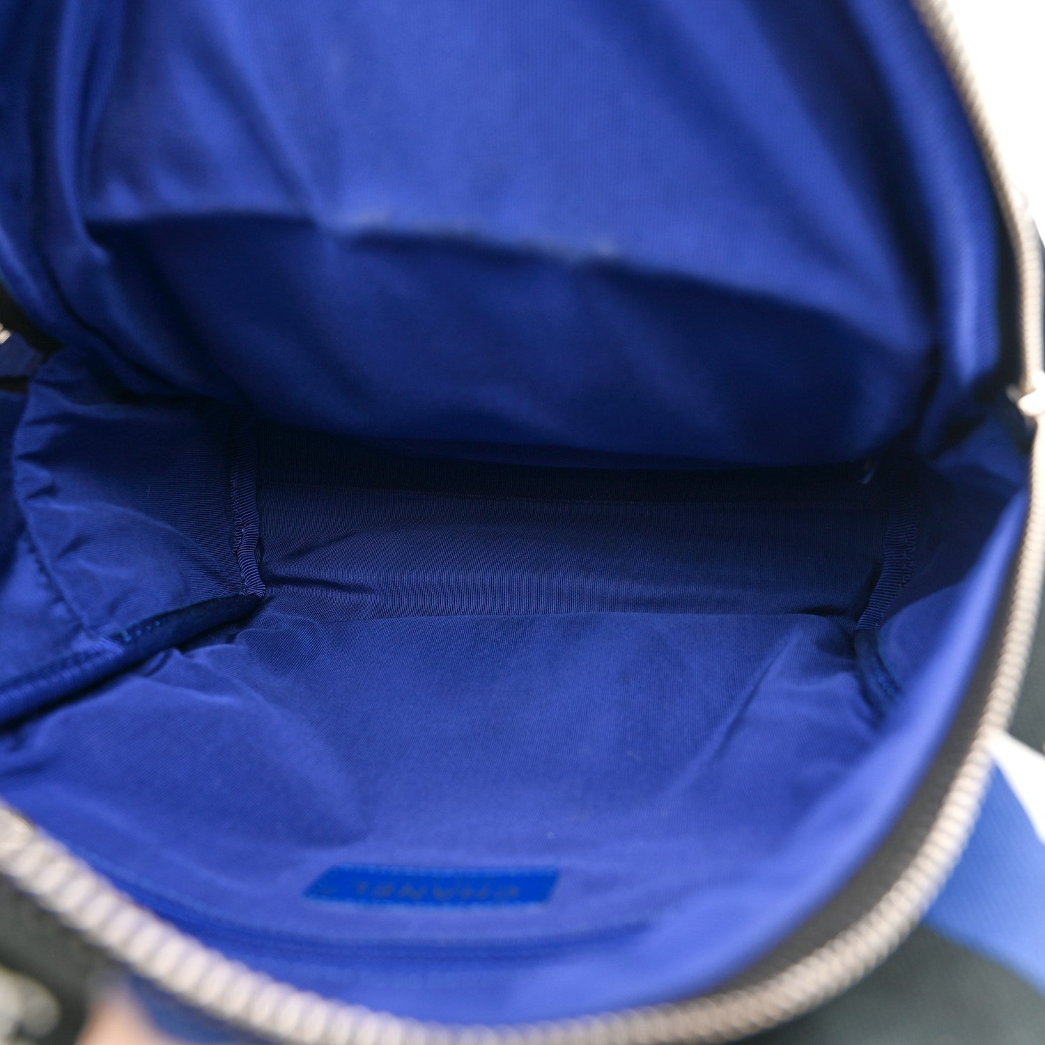 Canvas Cruise La Pausa Print Backpack Blue Multicolor