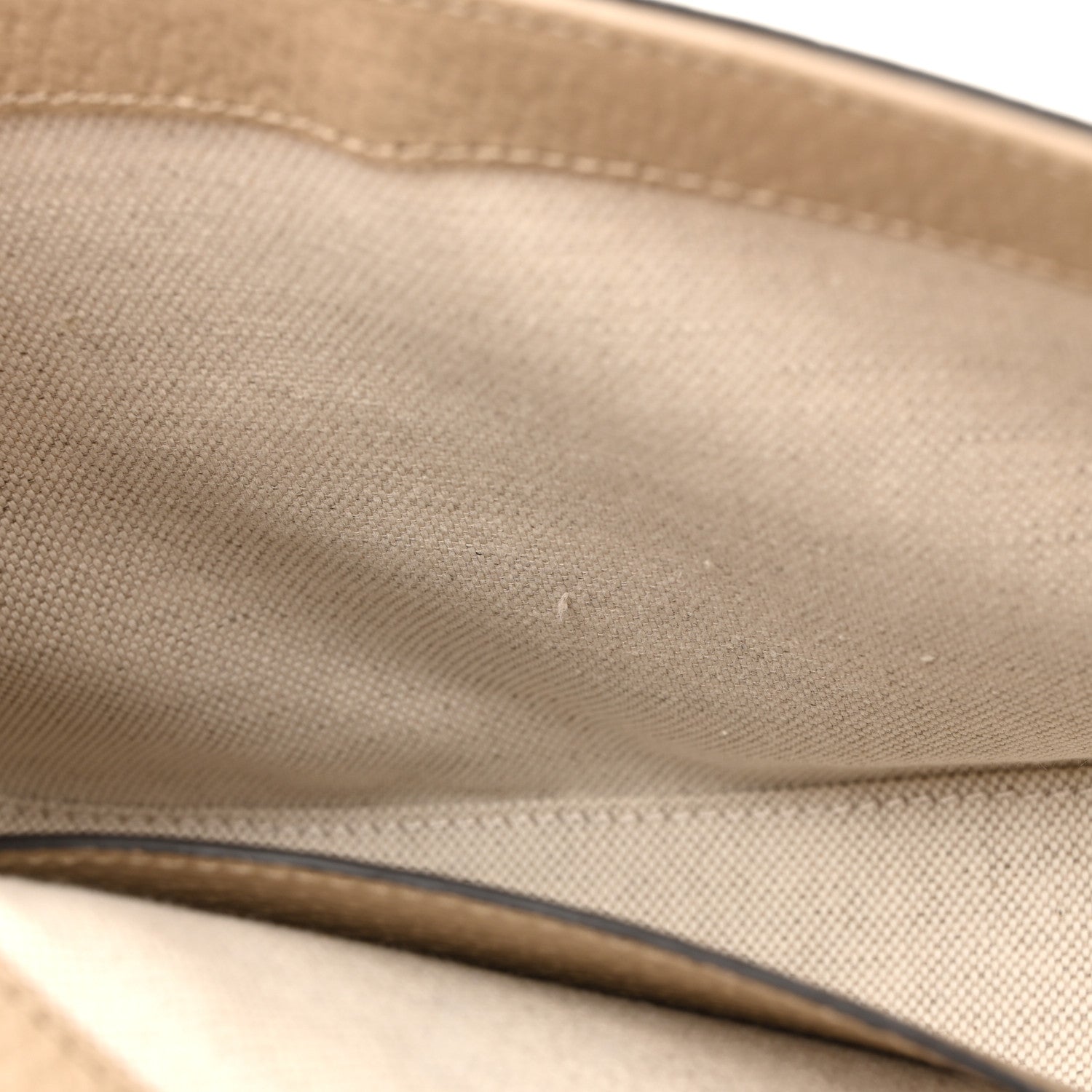GG Supreme Monogram Textured Dollar Calfskin Web Mini Horsebit 1955 Shoulder Bag Beige Mystic White Oatmeal