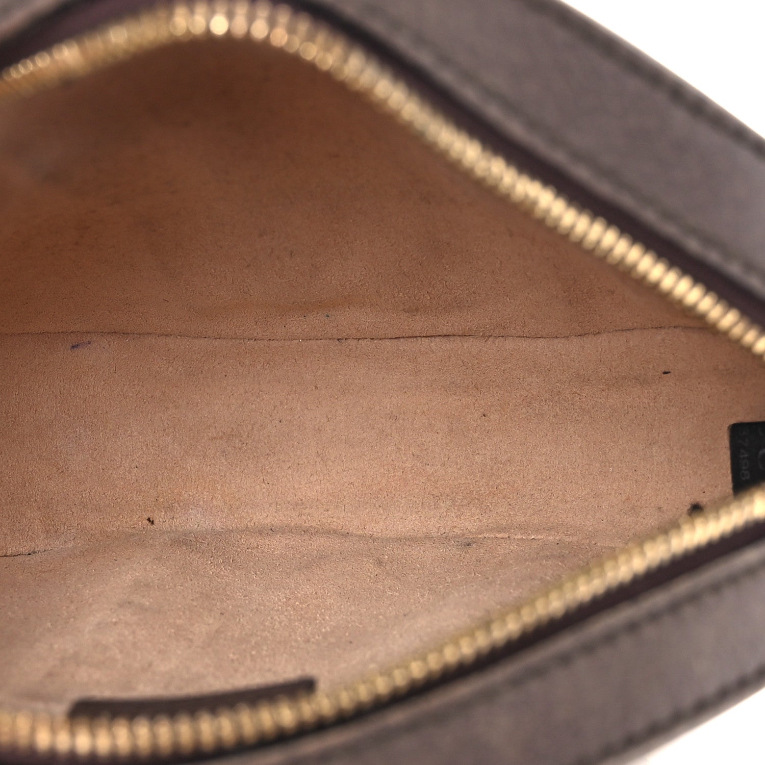 GG Supreme Monogram Web Mini Ophidia Round Shoulder Bag Brown