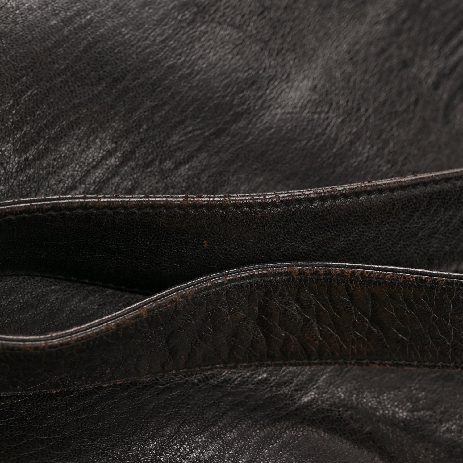 Lambskin Flap Shoulder Bag Black