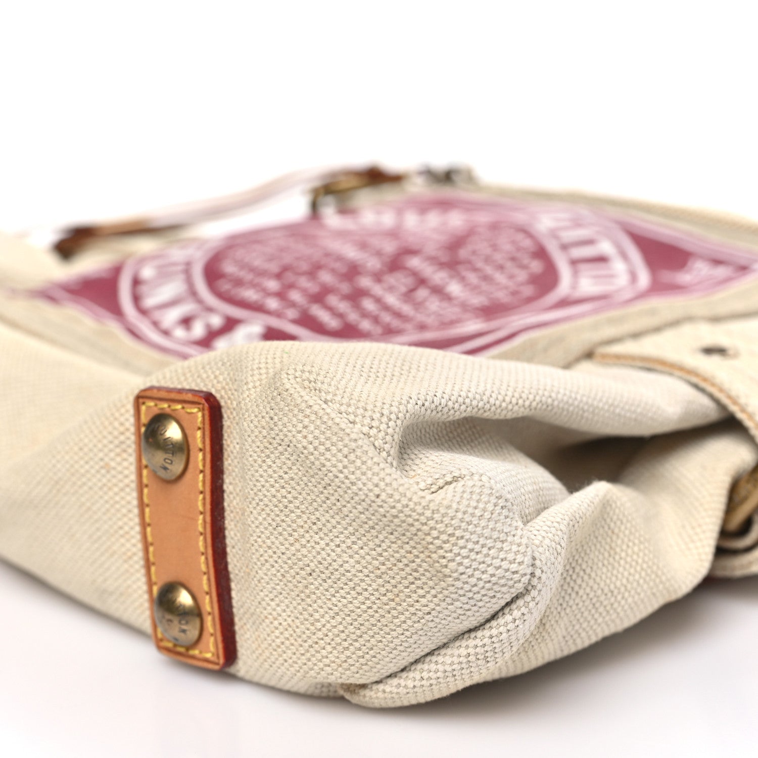 Toile Globe Shopper Cabas PM Red