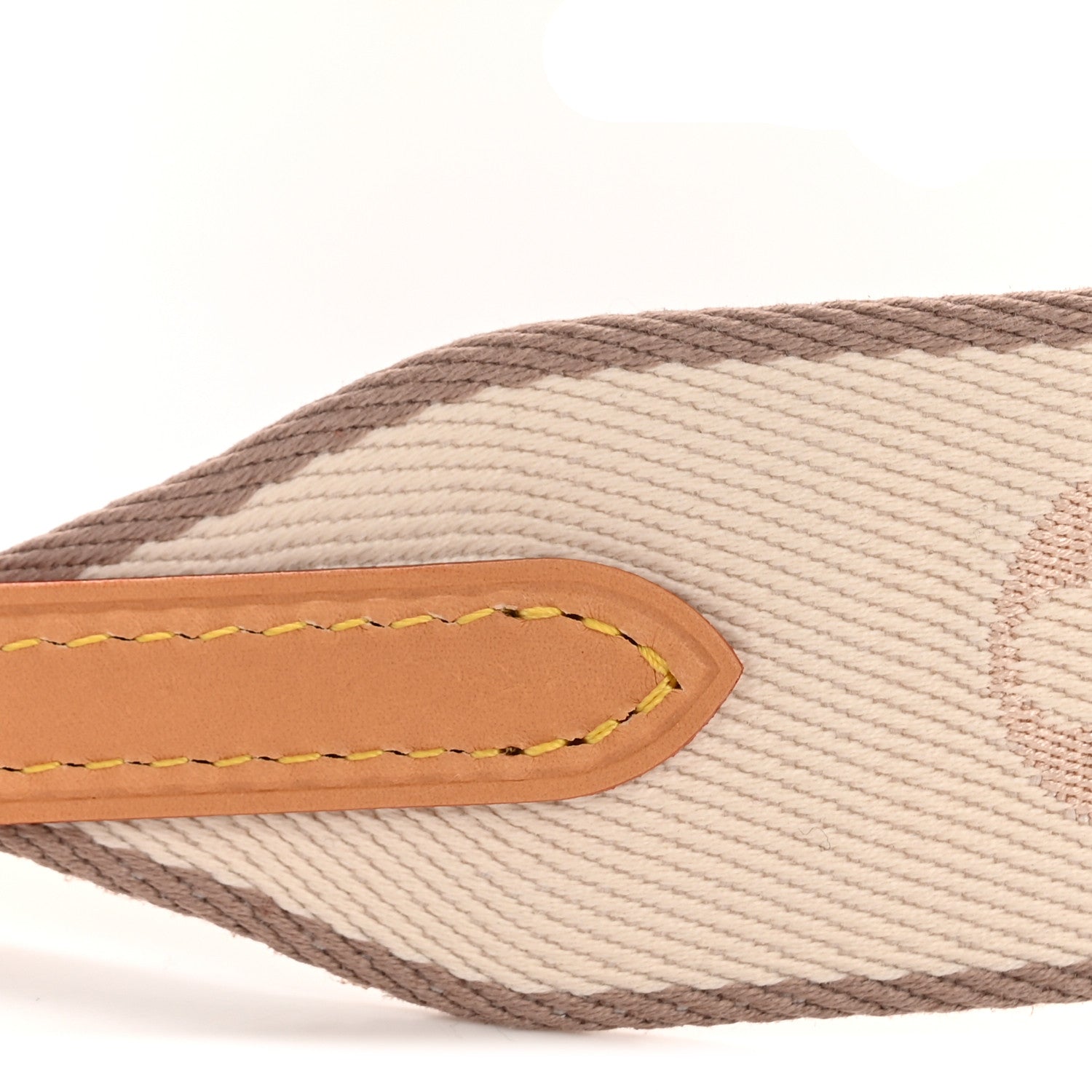 Jacquard Shoulder Strap Beige