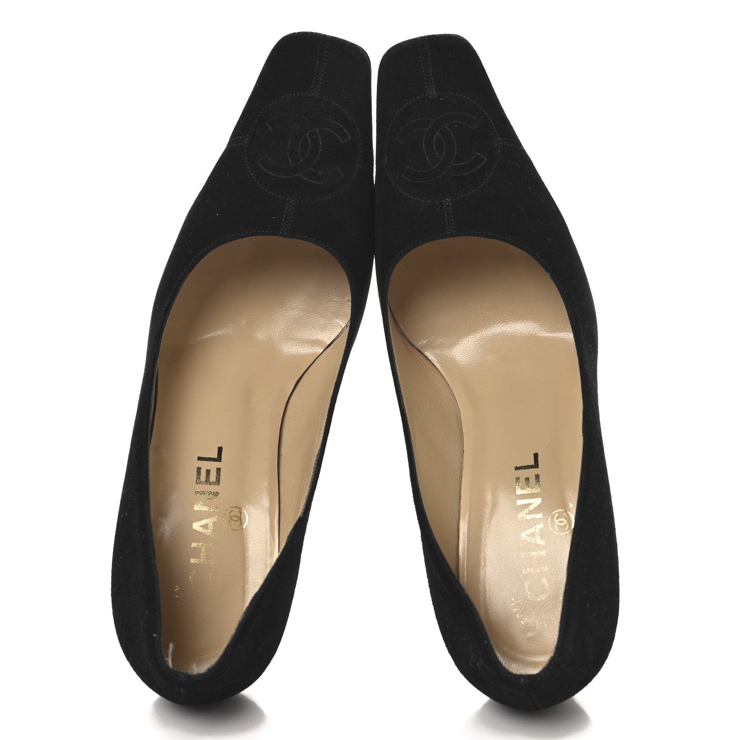 Suede CC Pumps 36.5 Black