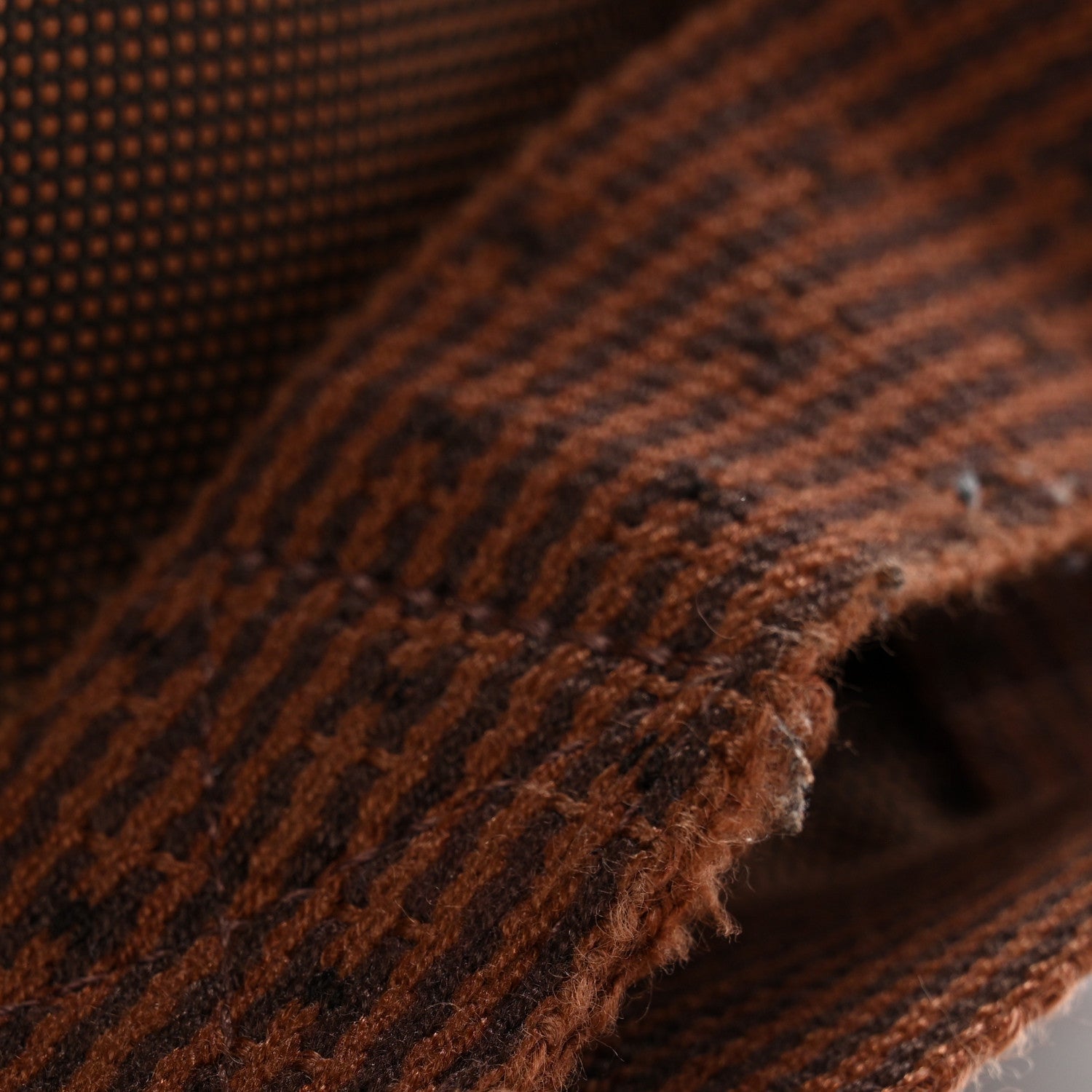 Canvas Herline Messenger Bag Brown