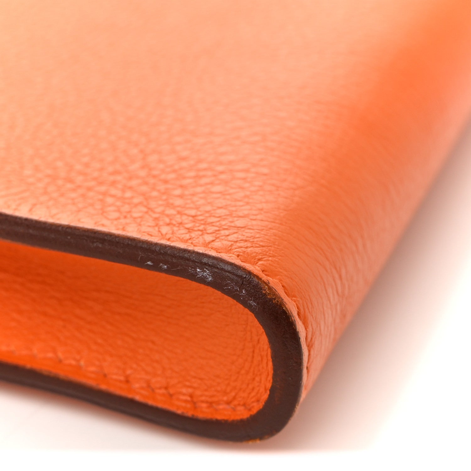 Evergrain Kelly Longue Clutch Pochette Orange