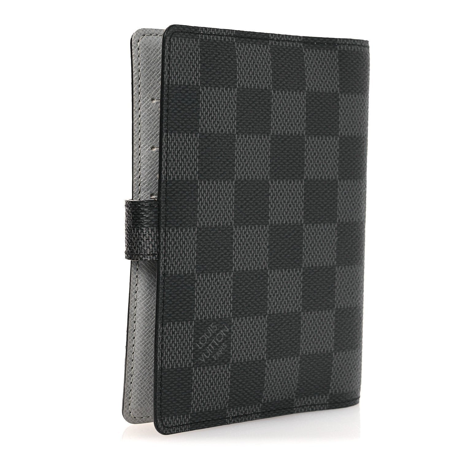Damier Graphite Small Ring Trunks Agenda Cover