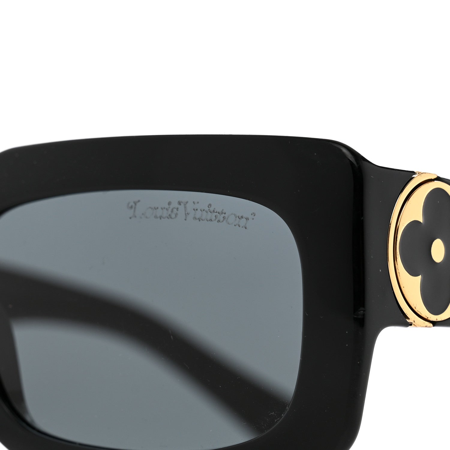 Acetate LV Flower Sunglasses Z1360W Black
