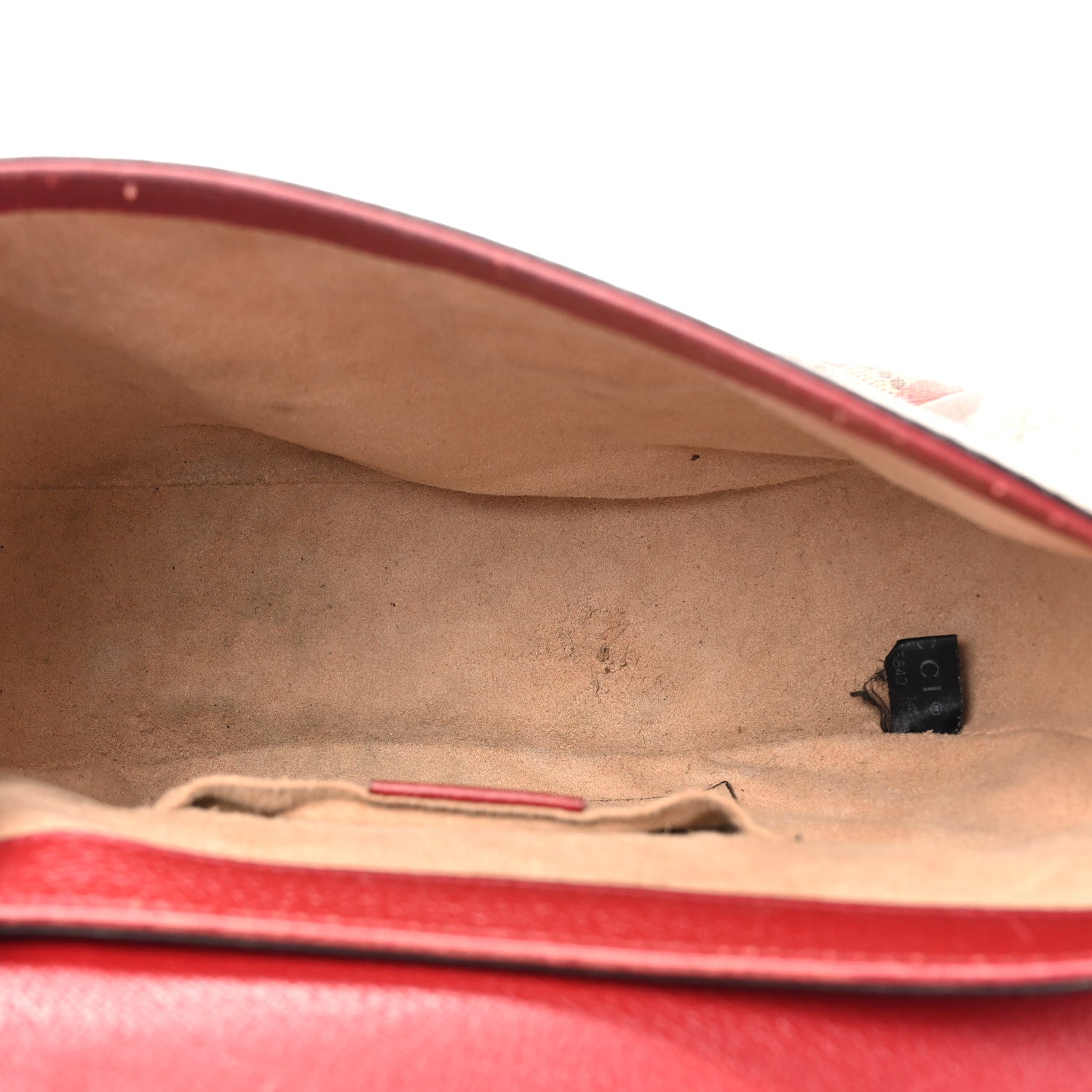 GG Supreme Monogram Tian Web Medium Padlock Messenger Shoulder Bag Beige Multicolor New Acero