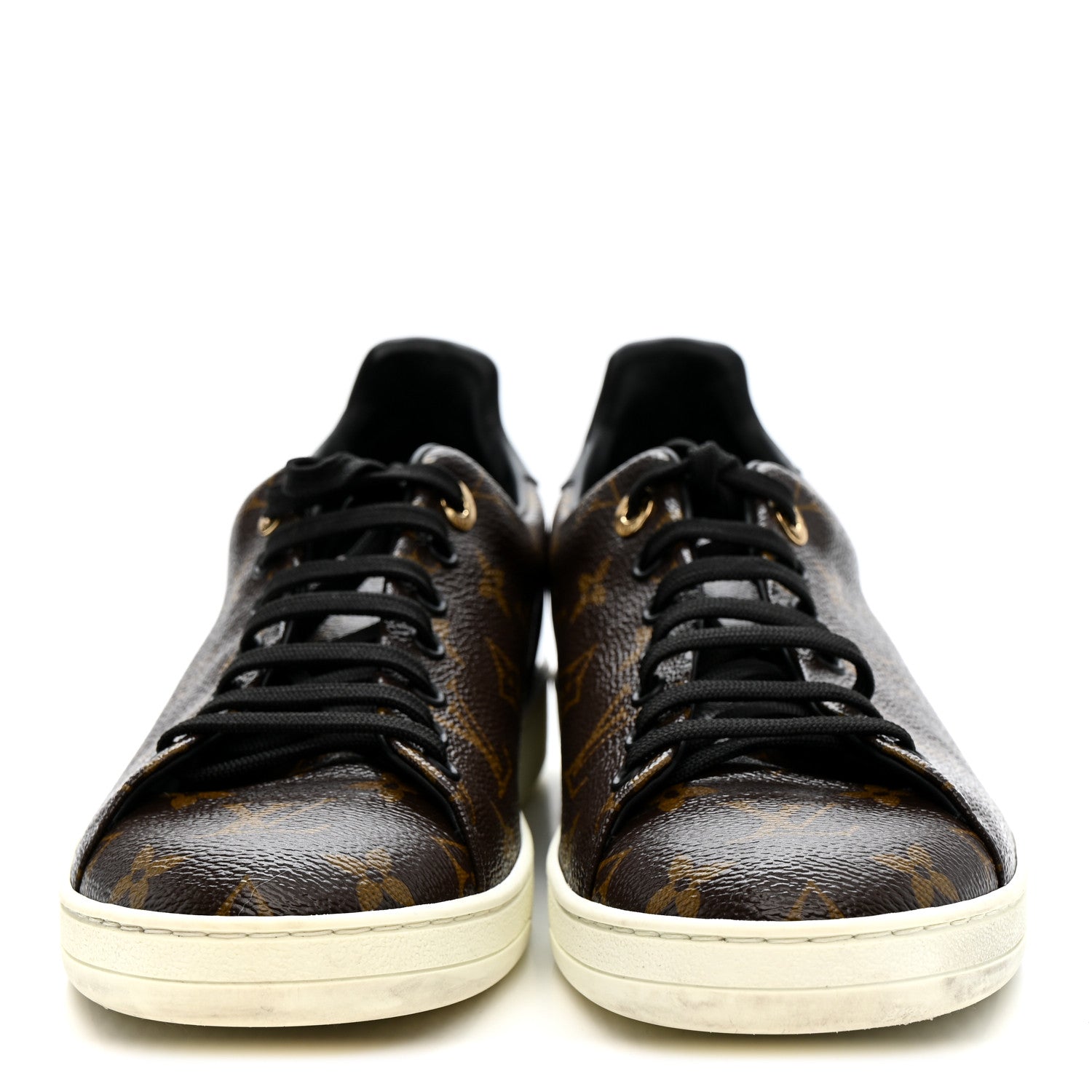 Patent Monogram Frontrow Sneakers 42
