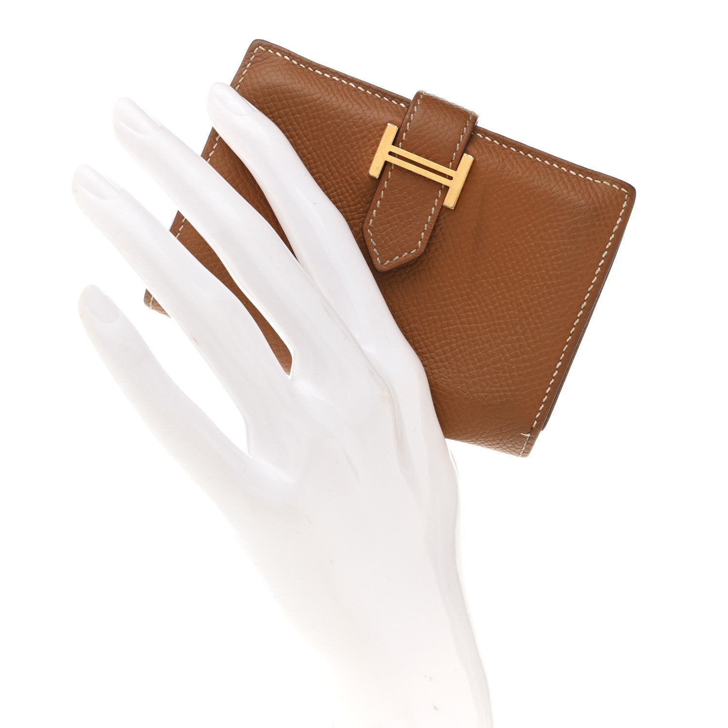 Epsom Bearn Card Holder Wallet Gold