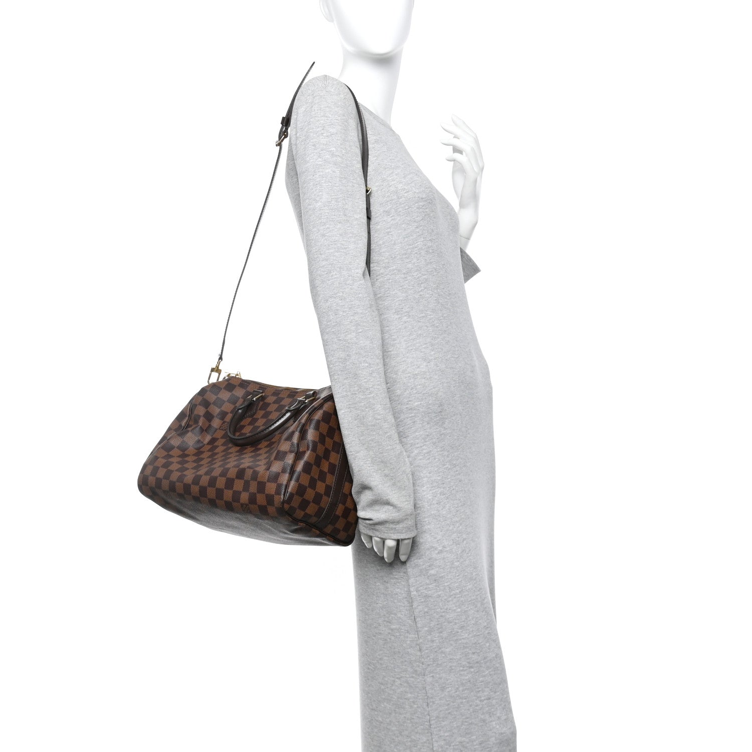 Damier Ebene Speedy Bandouliere 30