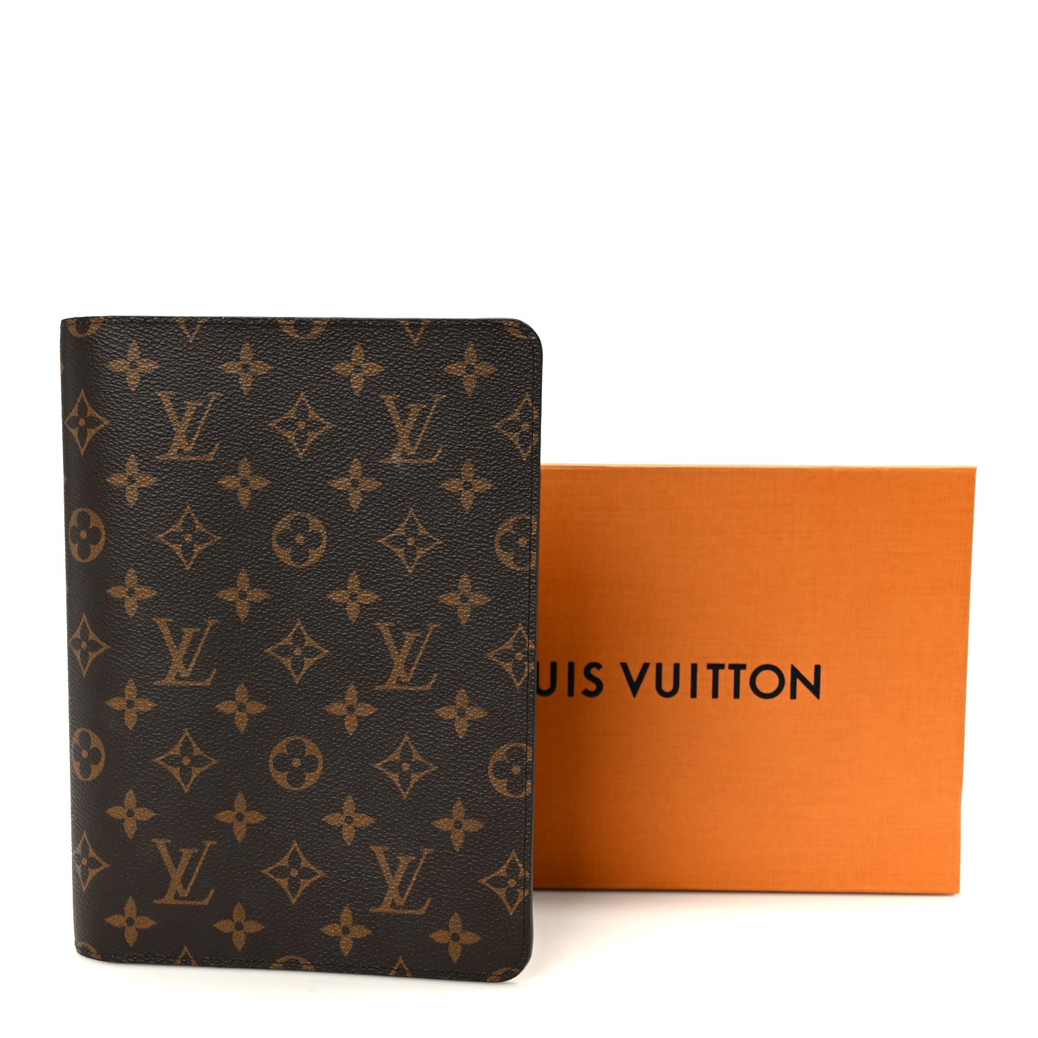 Monogram Desk Agenda Cover