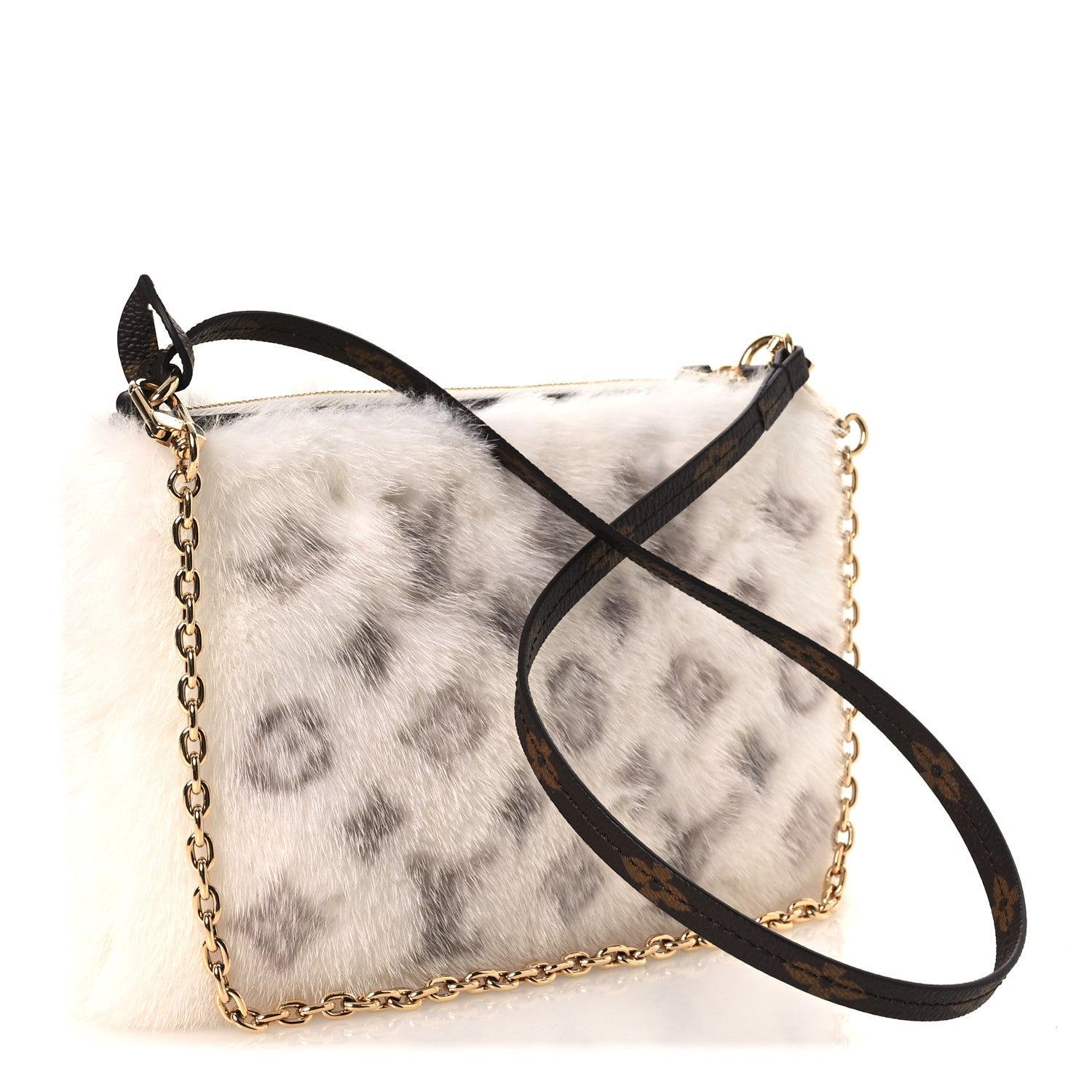 Monogram Mink Neo Pochette Milla Vision White