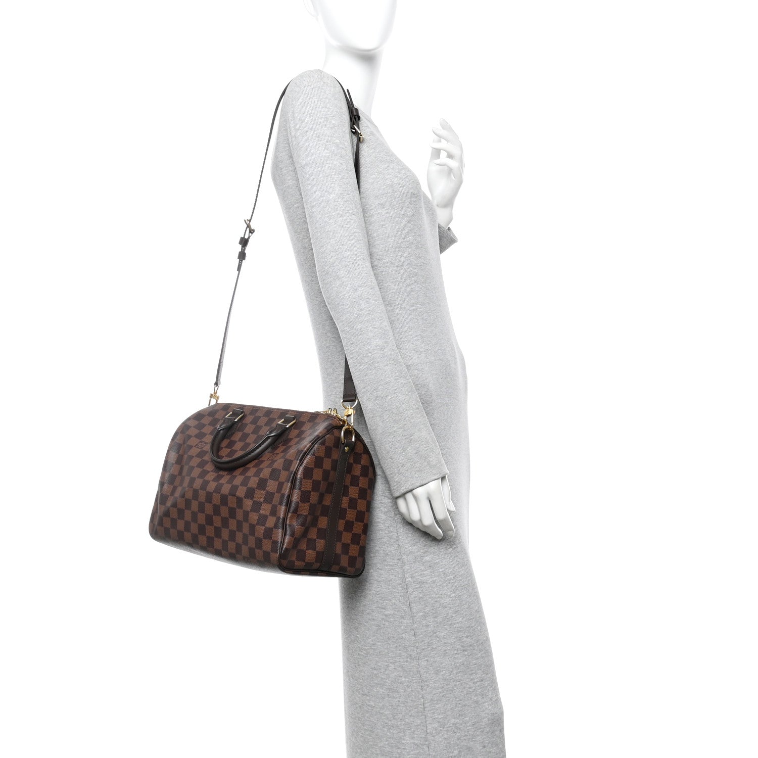 Damier Ebene Speedy Bandouliere 30