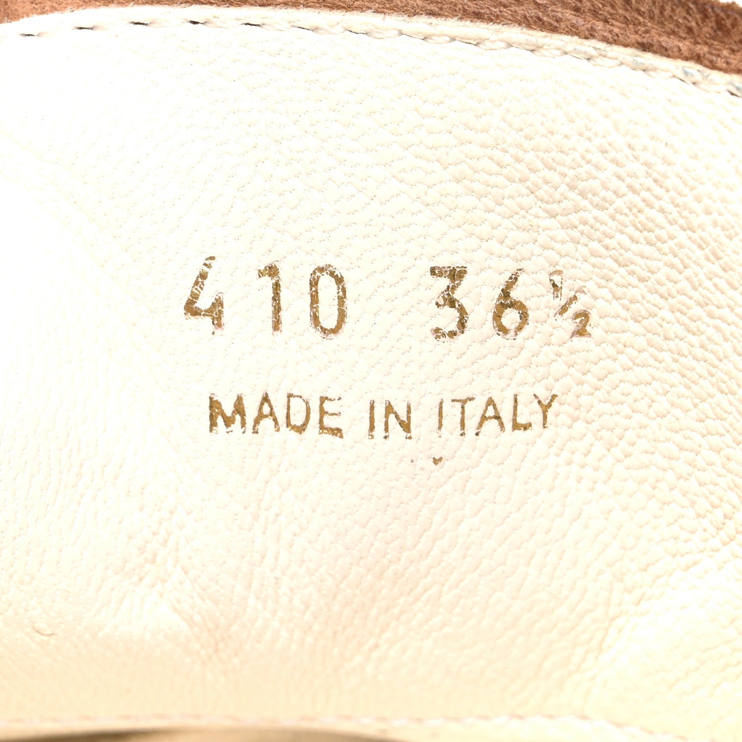 Suede Logo Womens Low Top Sneakers 36.5 Cocoa Brown