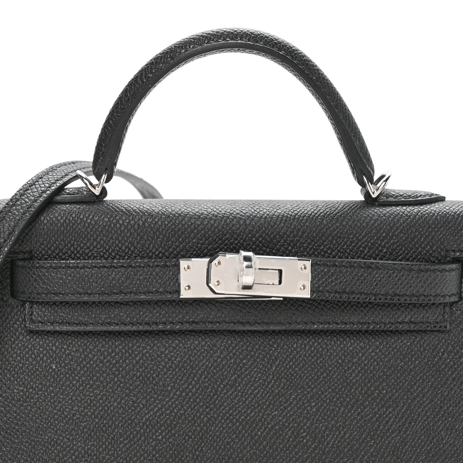 Epsom Mini Kelly Sellier 20 Black