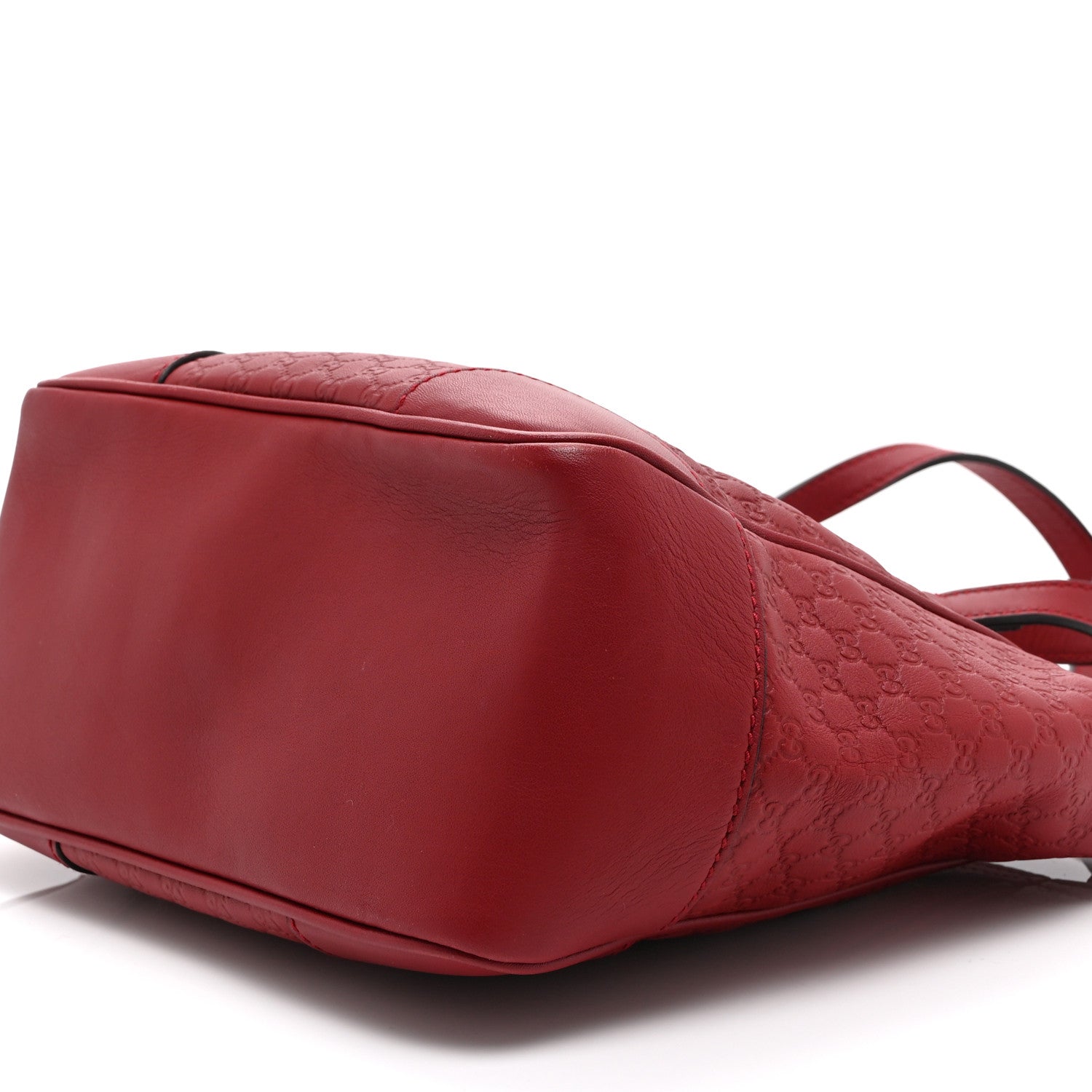 Microguccissima Small Bree Tote Red
