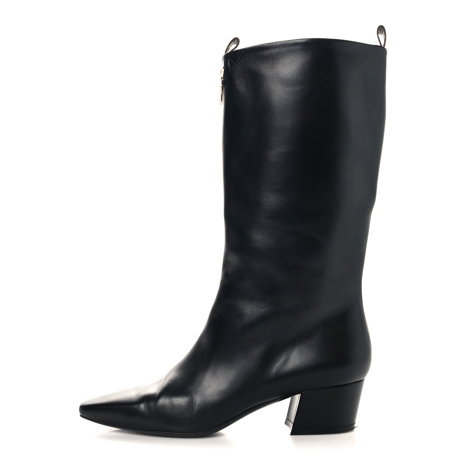 Calfskin Nightfall Boots 40 Black