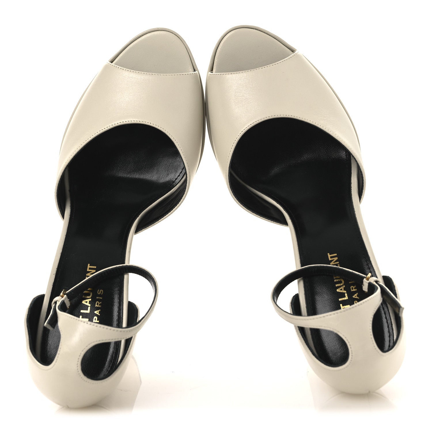 New Belfagor Jodie 95 Platform Sandals 40 Pearl