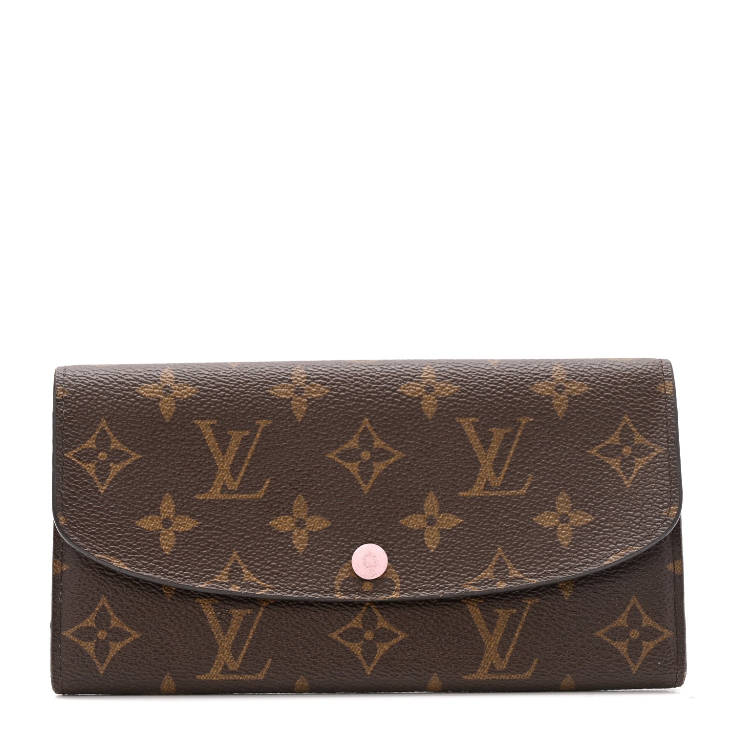 Monogram Emilie Wallet Rose Ballerine