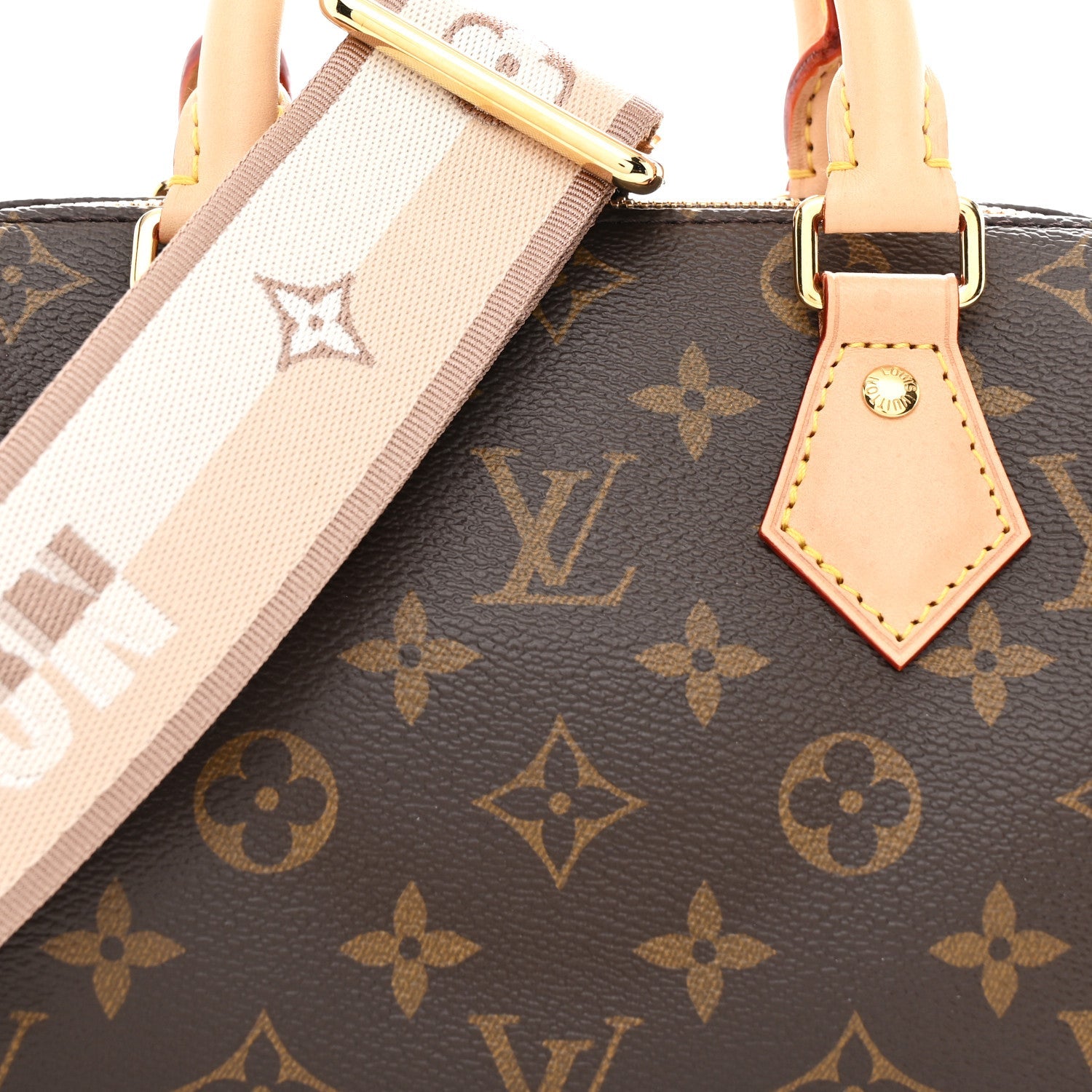 Monogram Speedy Bandouliere 20 Beige