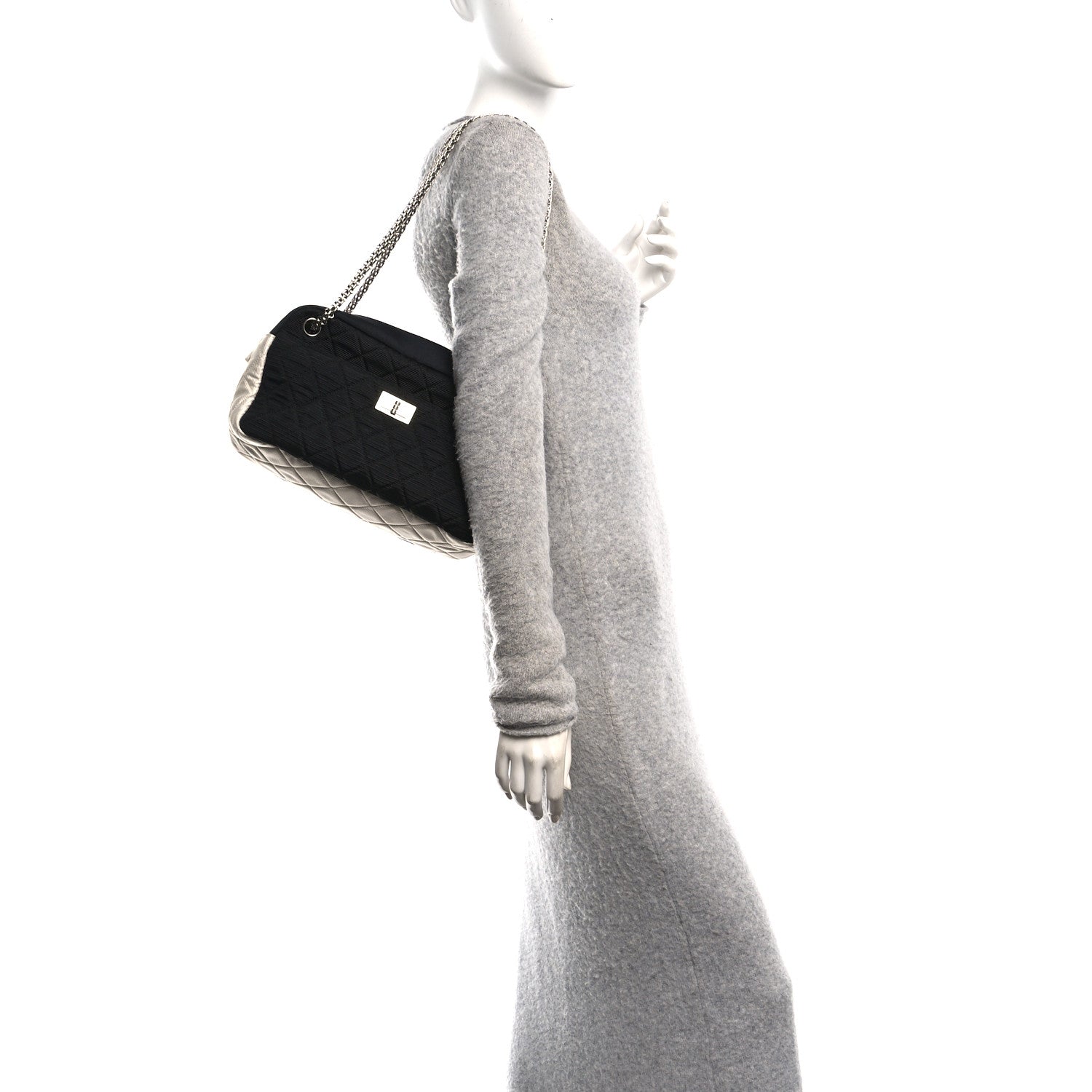 Jersey Reissue Quilted Camera Case  Black White