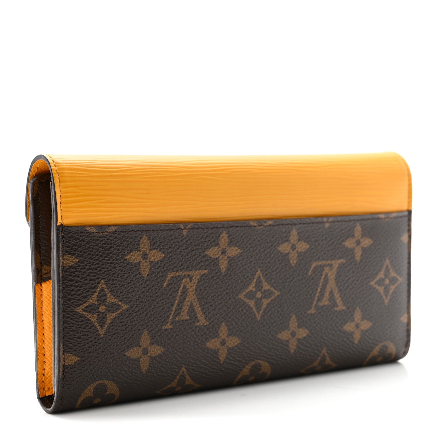 Monogram Epi Marie-Lou Long Wallet Citron
