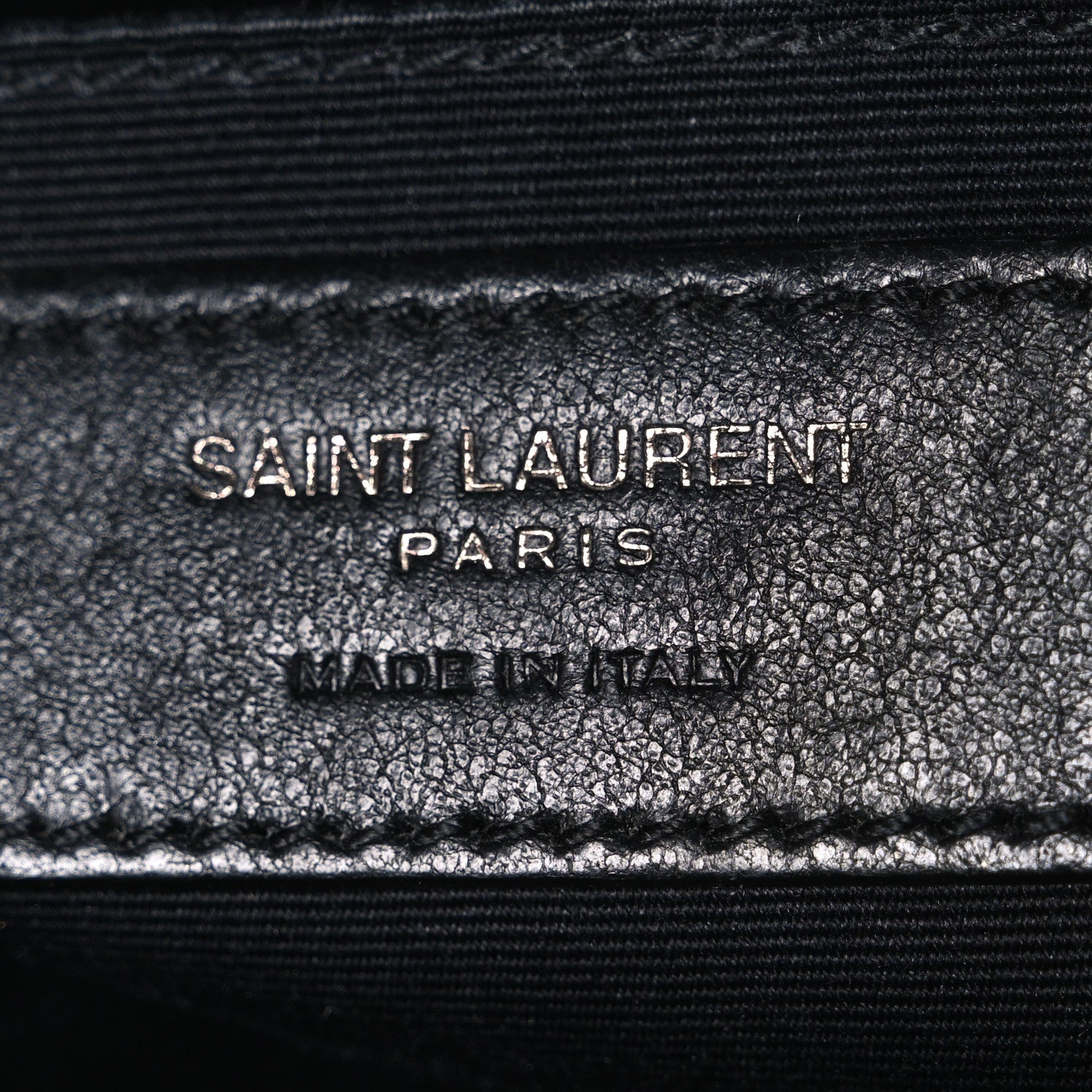 Calfskin Matelasse Monogram Monochrome Lou Camera Bag Black