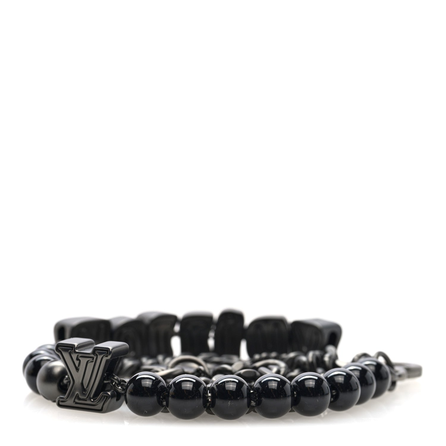 Ruthenium Vuitton Chain Belt