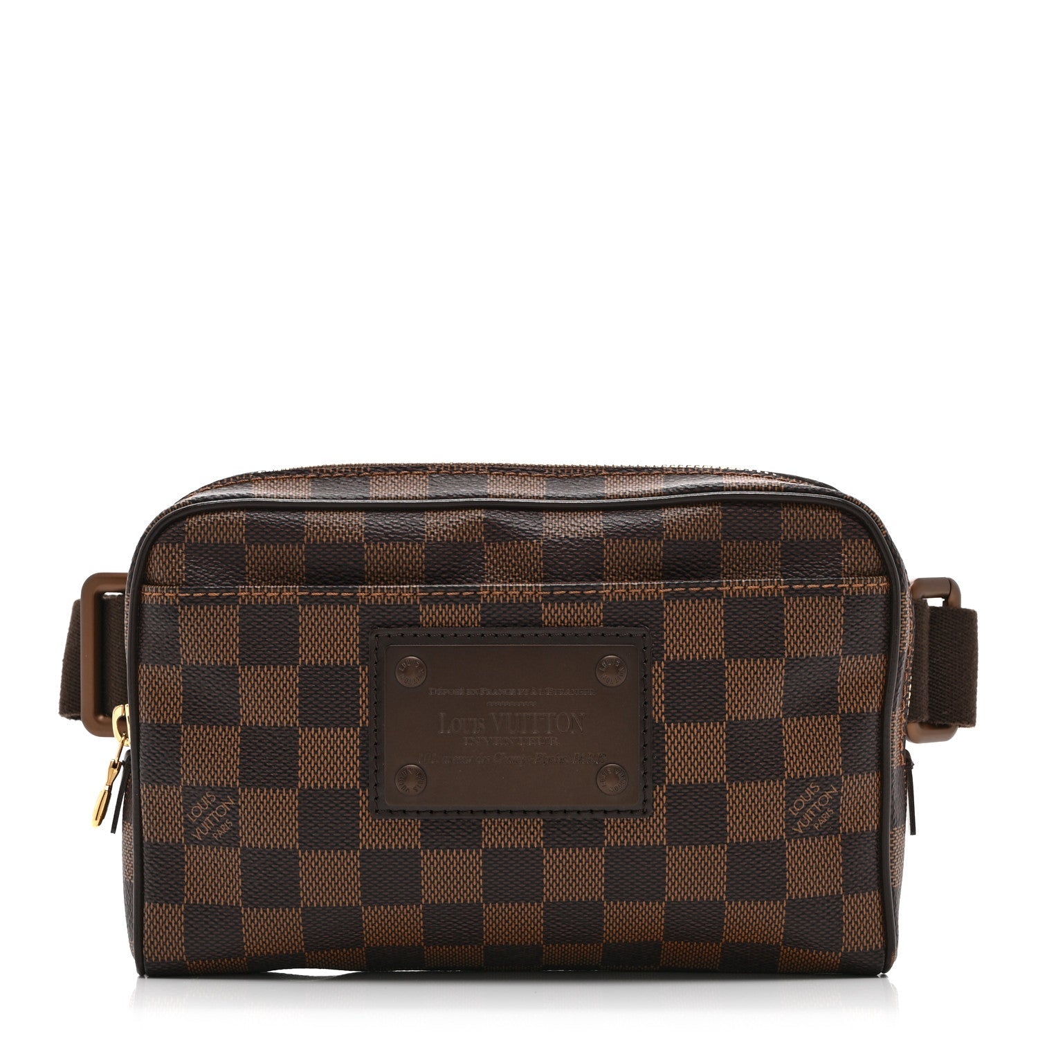 Damier Ebene Brooklyn Bum Bag