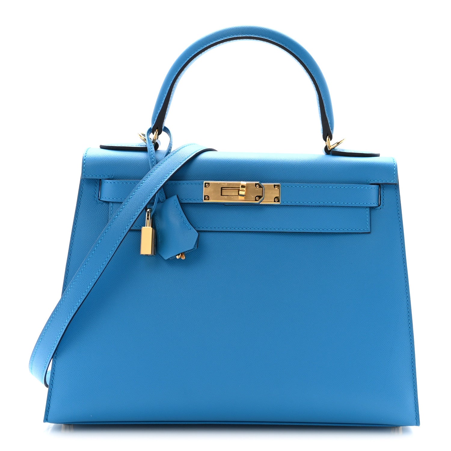 Epsom Kelly Sellier 28 Bleu Frida