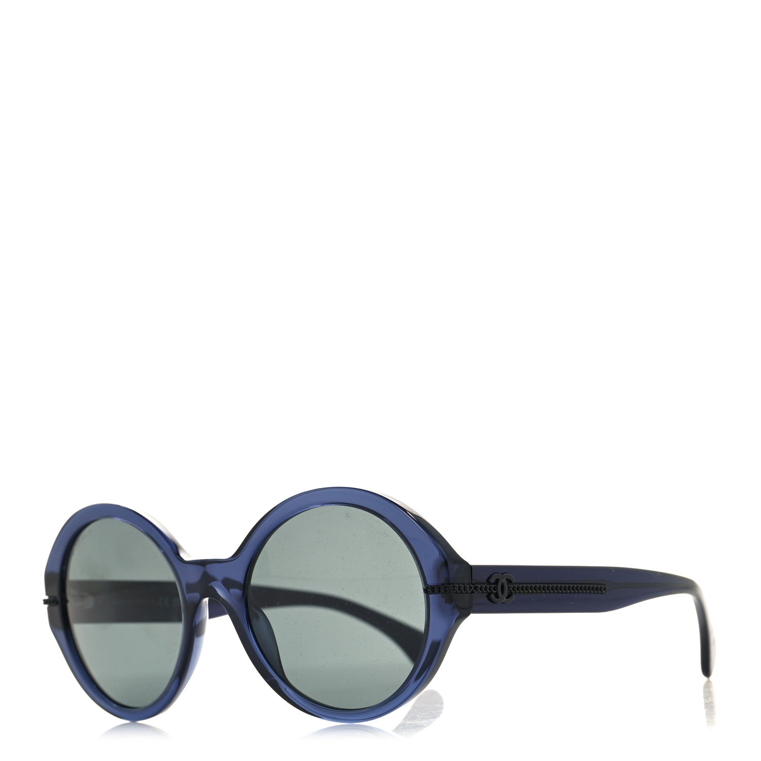 Acetate Chain Sunglasses 5511 Blue