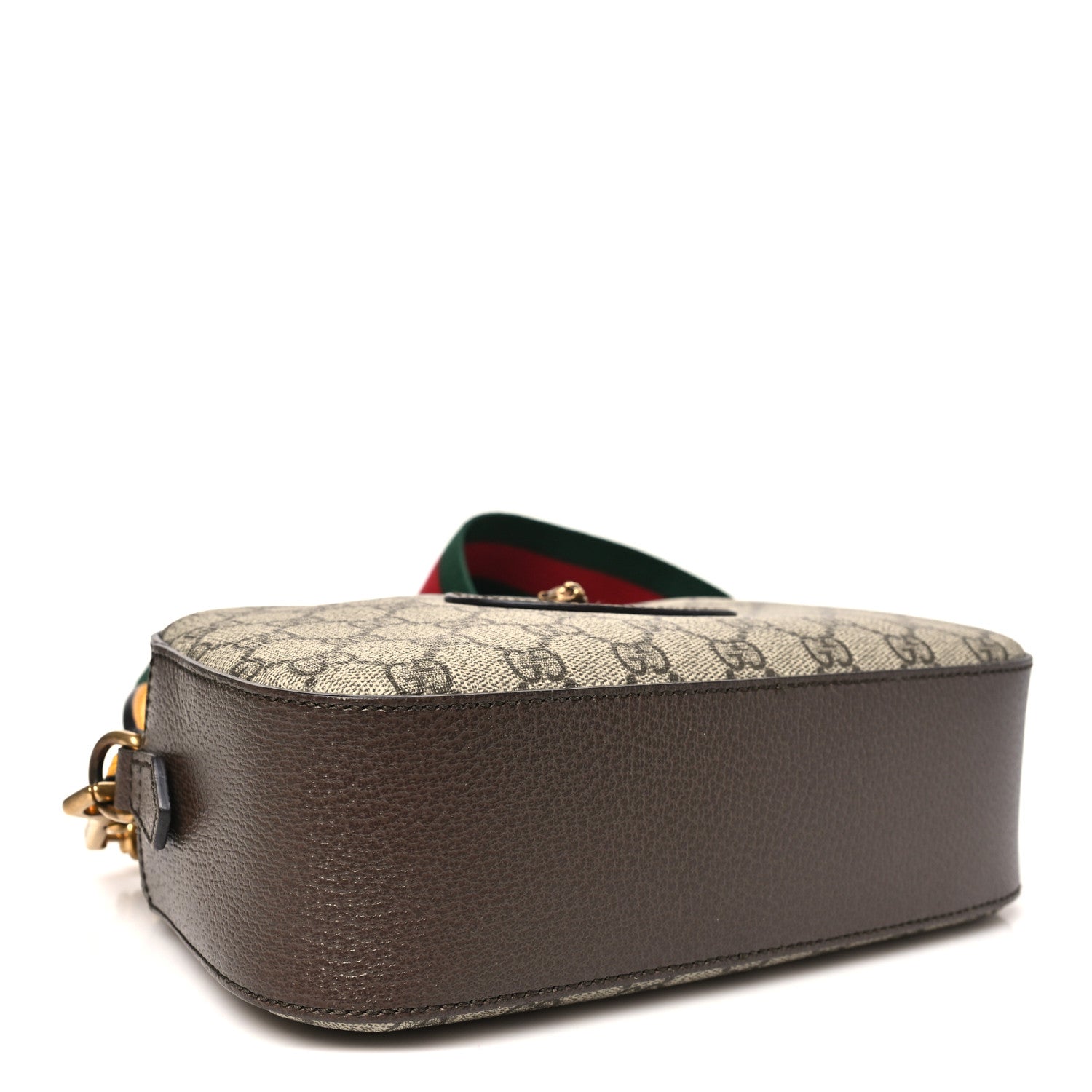 GG Supreme Monogram Web Neo Vintage Shoulder Bag Beige New Acero Crop