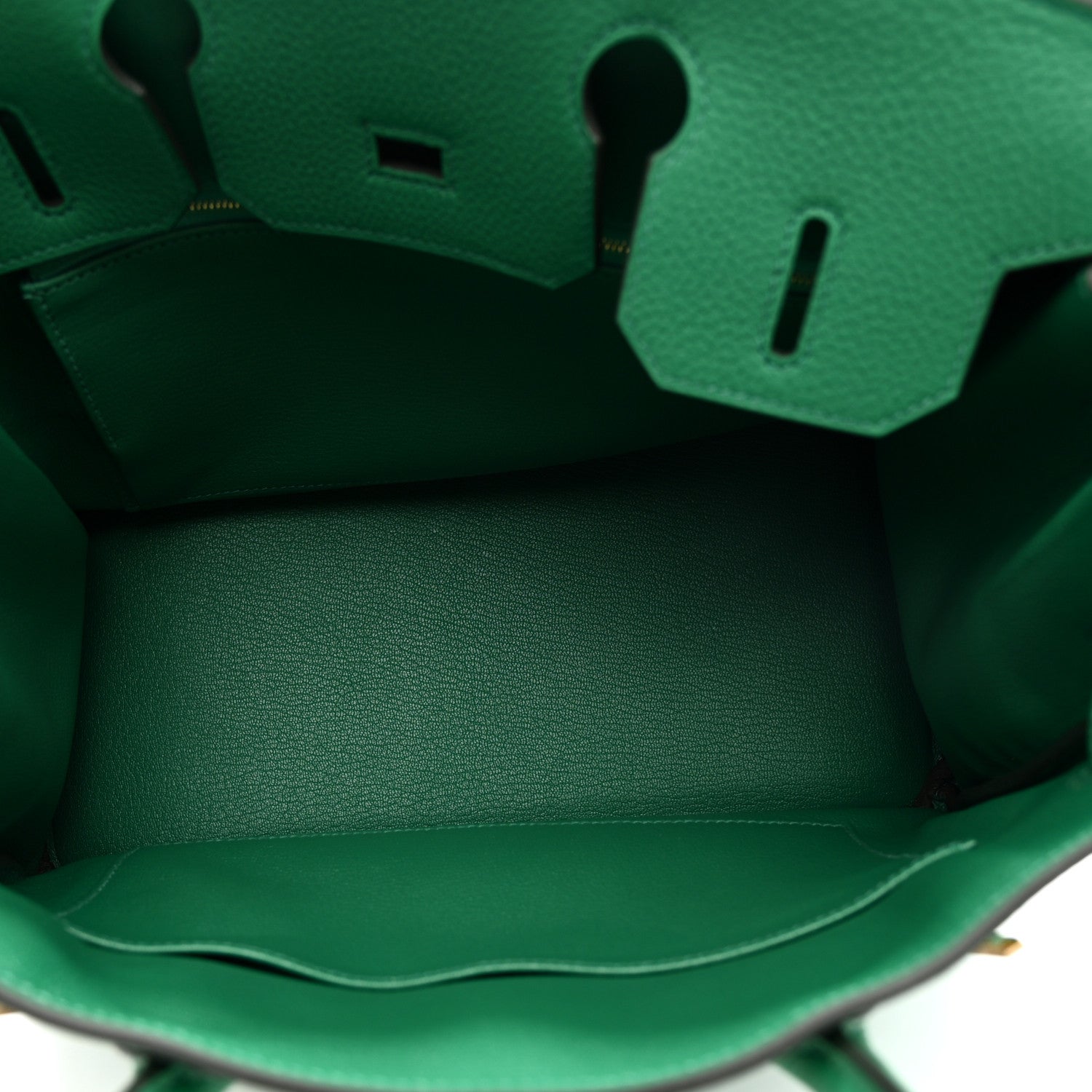 Togo Birkin 30 Vert Vertigo