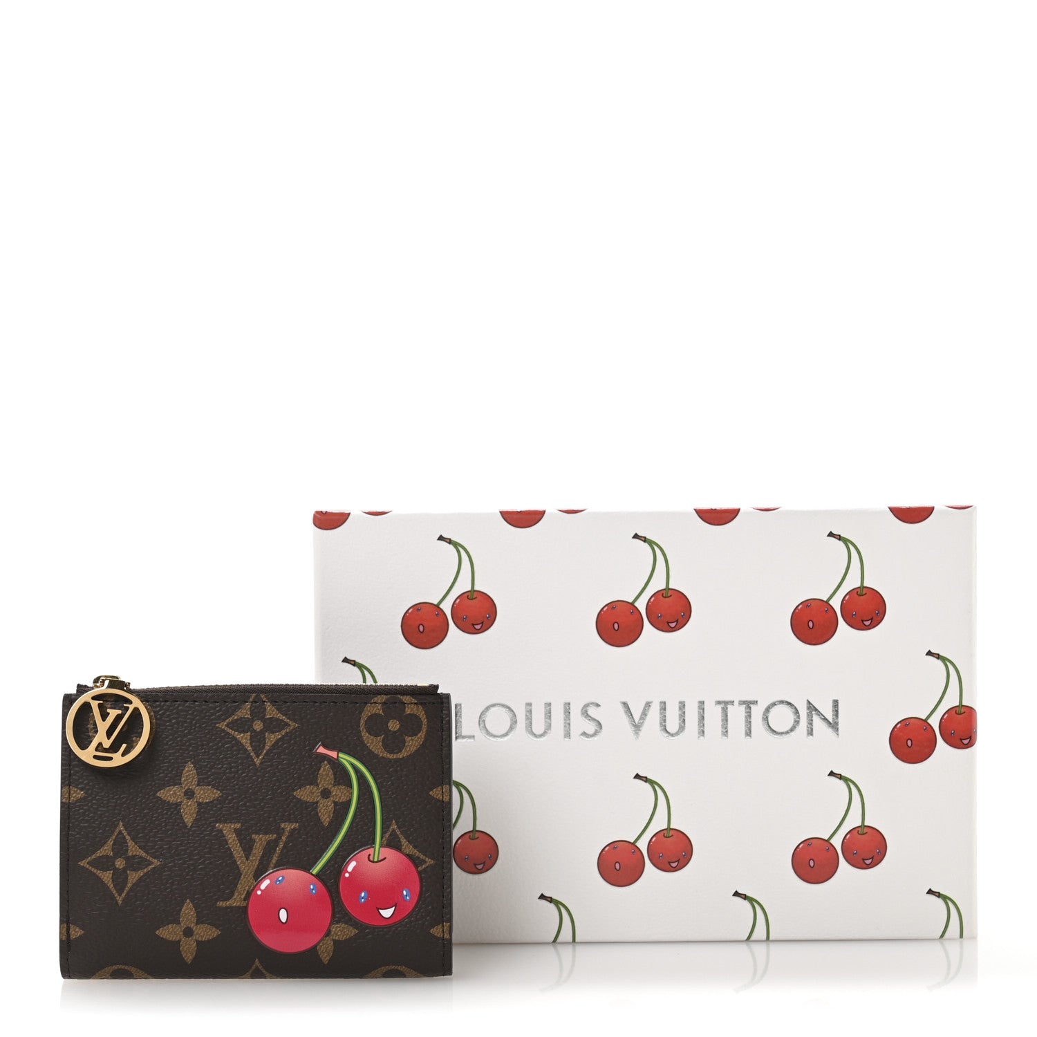 LV X TM Monogram Cerises Lisa Wallet