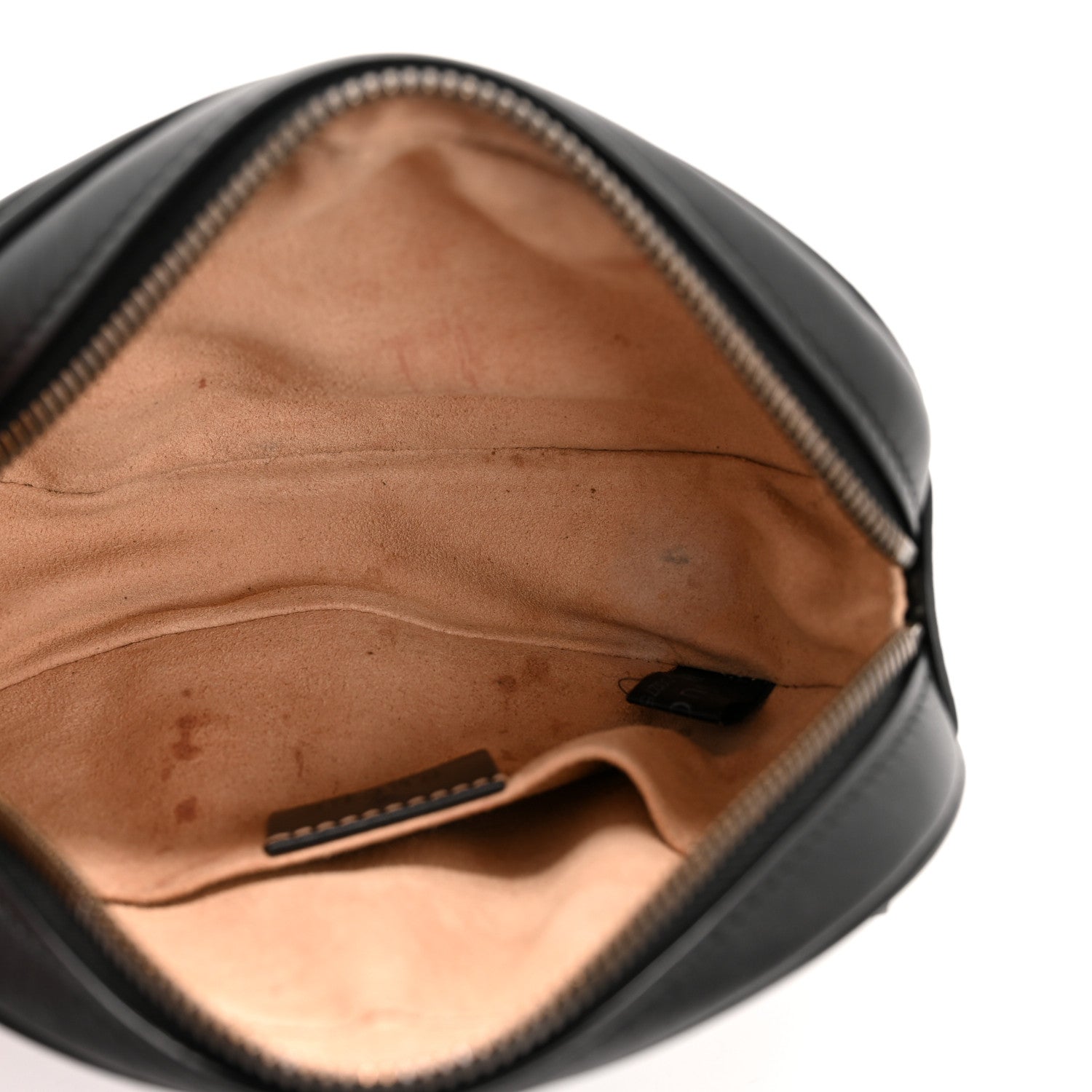 Calfskin Matelasse GG Marmont Belt Bag 95 38 Black